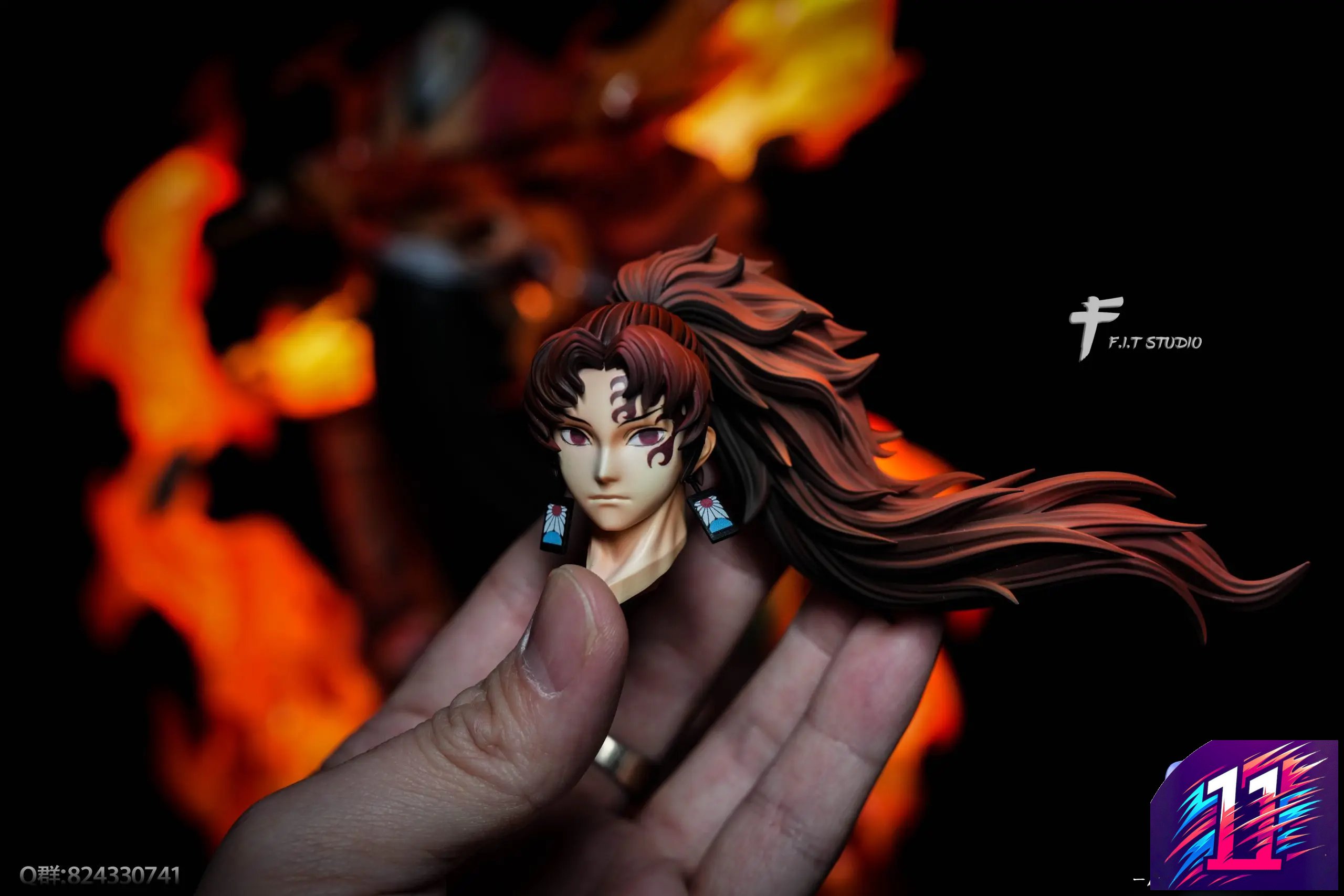 F.I.T Studio - Yoriichi Tsugikuni Red haired Demon Slayer