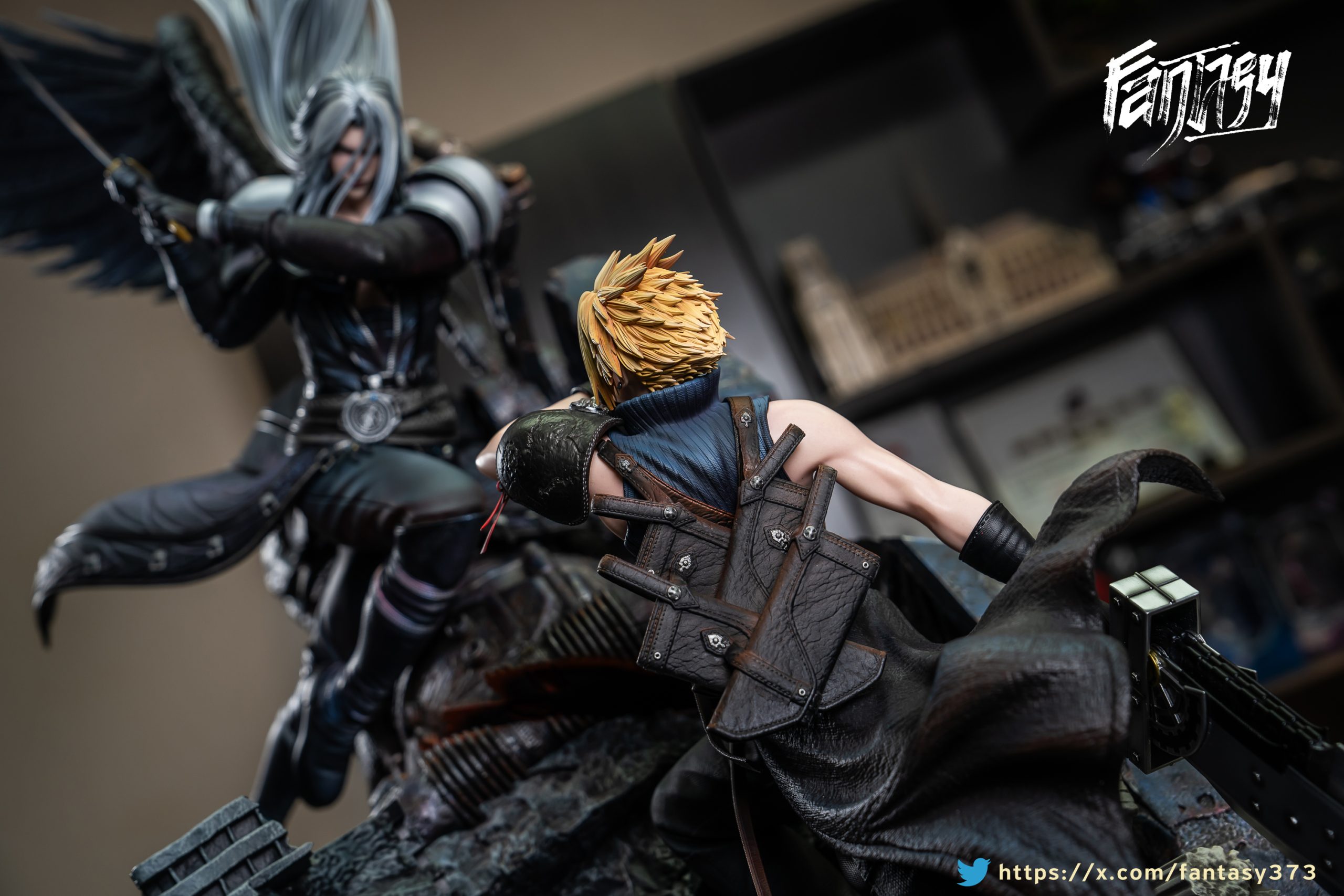 FANTASY Studio & Dragon Studio - Final Fantasy Sephiroth VS Cloud Strife