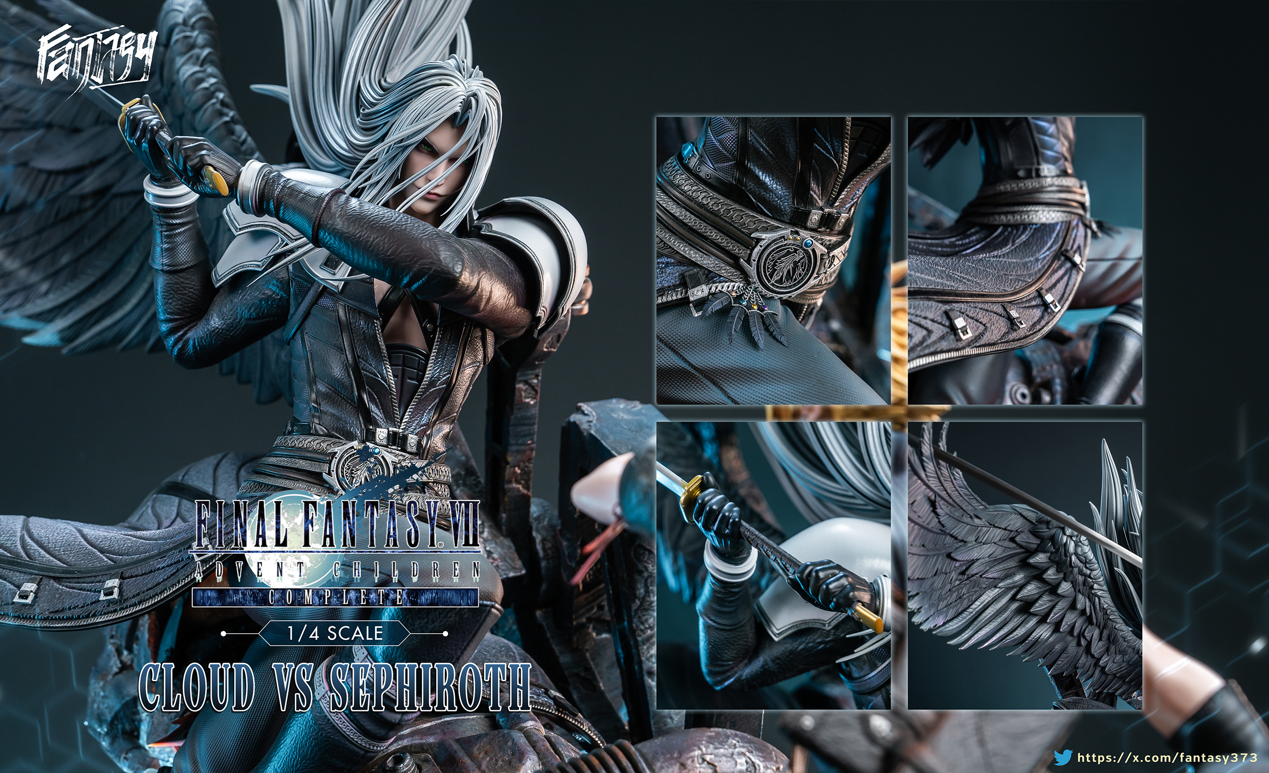 FANTASY Studio & Dragon Studio - Final Fantasy Sephiroth VS Cloud Strife