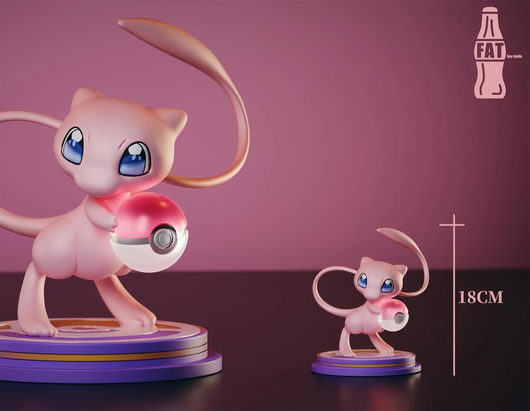 FAT BOY Studio - Mewtwo X Poké Ball Pokémon
