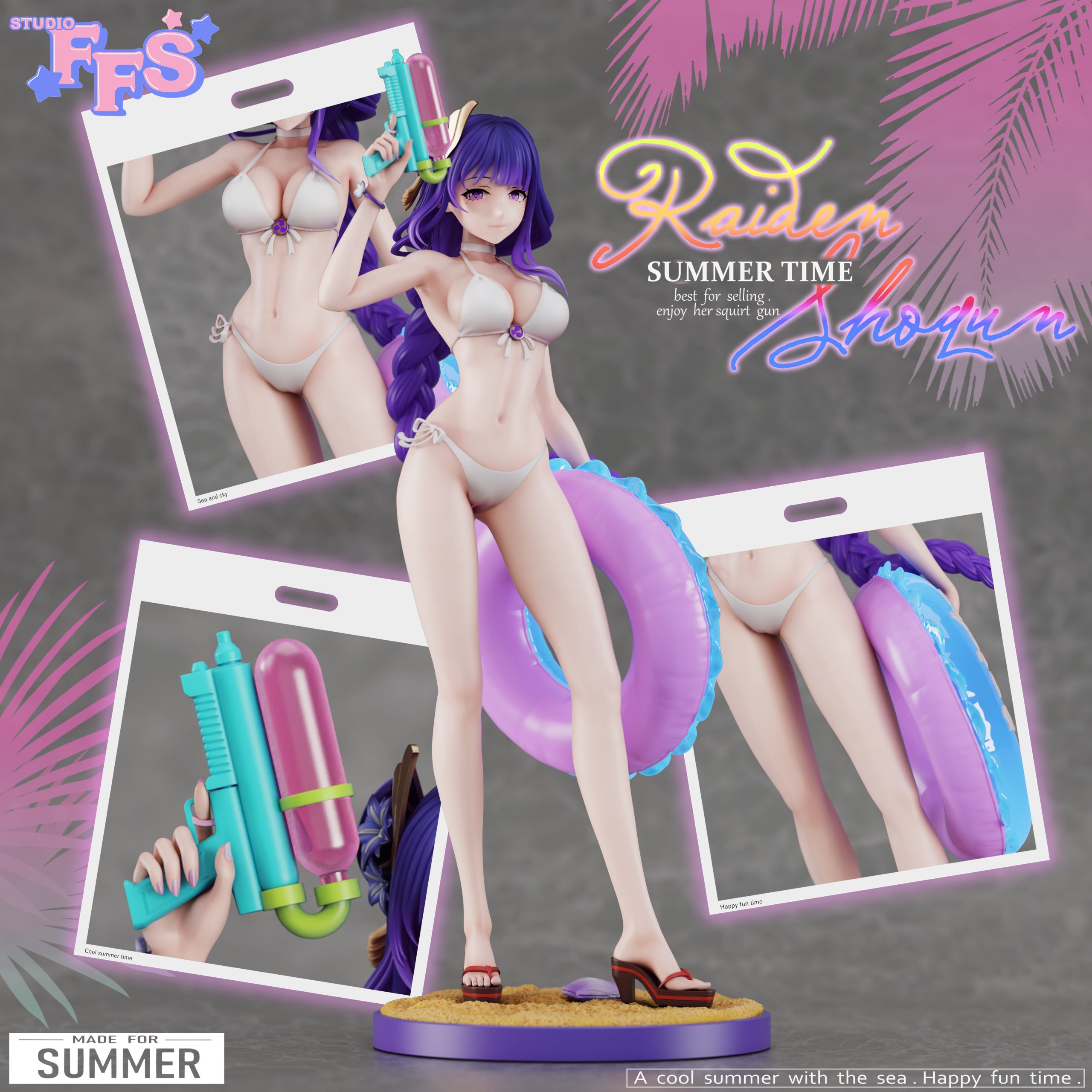 FFS Studio - Genshin Impact Swimwear Series Raiden Shogun & Yae Miko