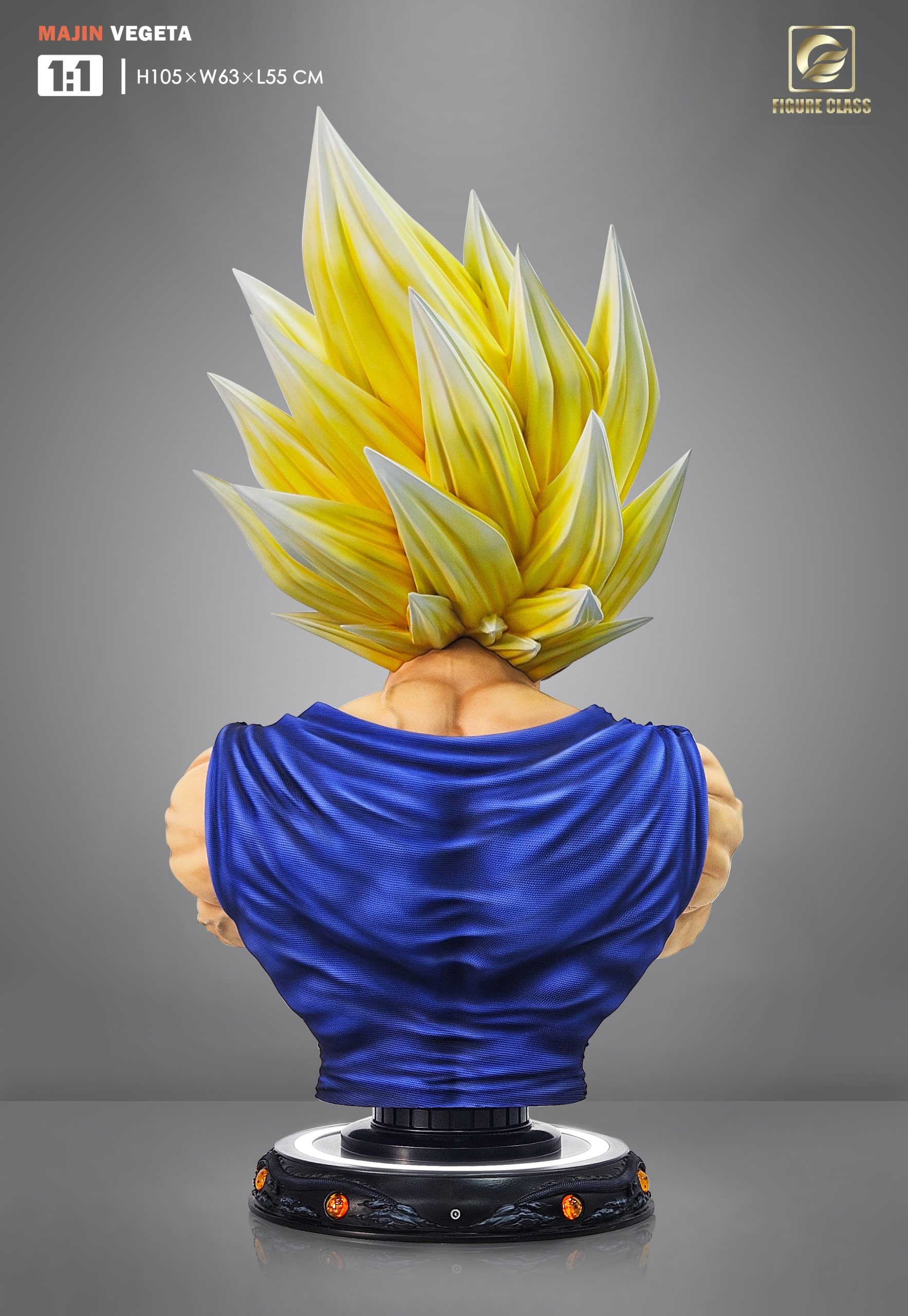 FIGURE CLASS Studio & Tian Qi Studio - Dragon Ball 1/1 Demon Vegeta Bust