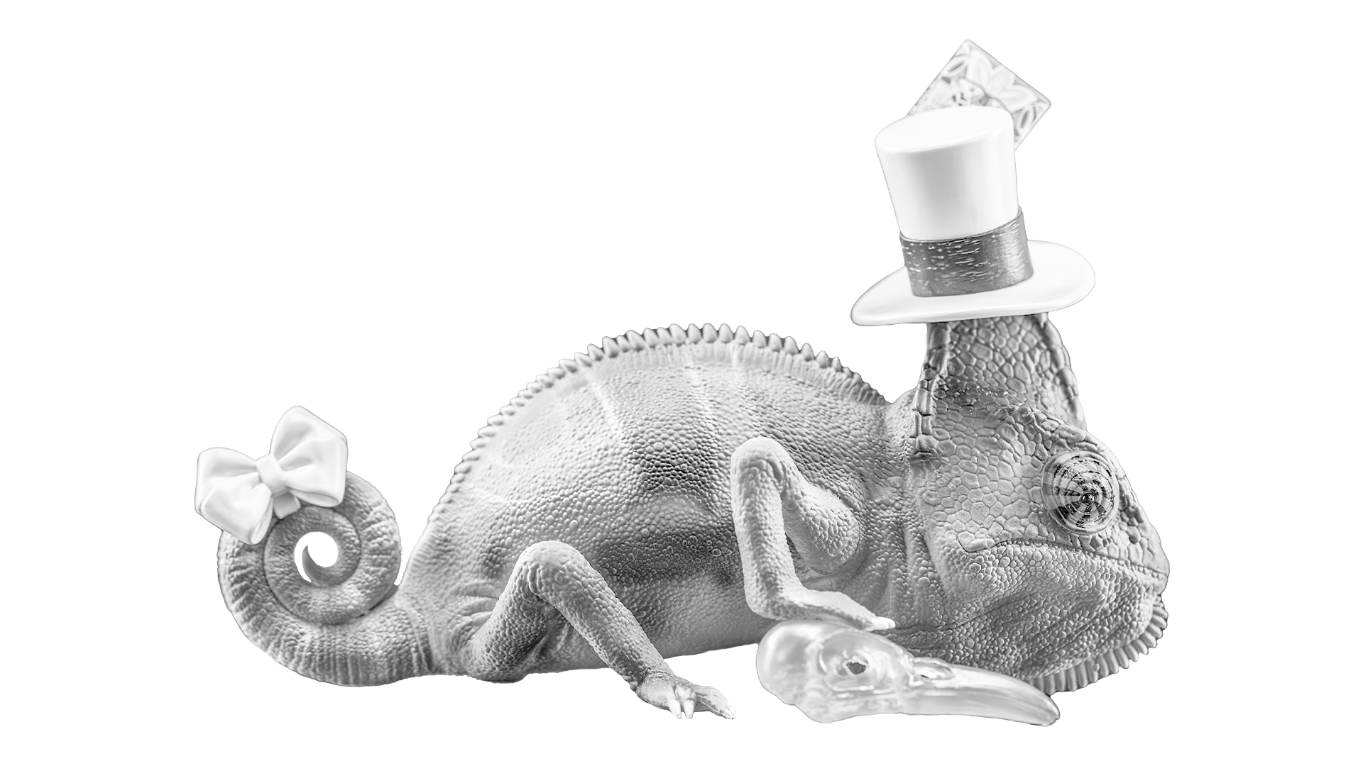 FIGURE RICH Studio - Original Day Dreams Series #2 Mos Veiled Chameleon
