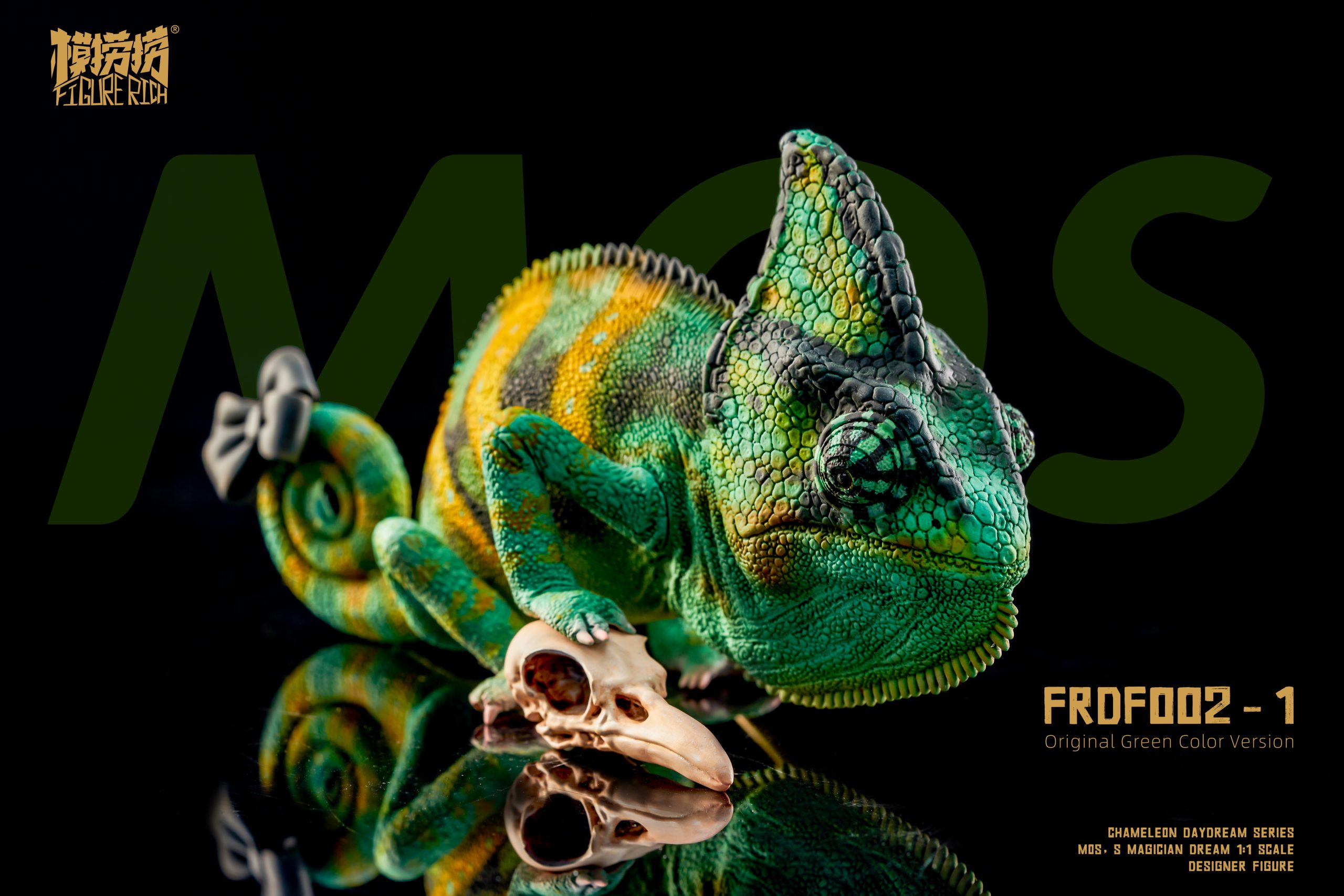 FIGURE RICH Studio - Original Day Dreams Series #2 Mos Veiled Chameleon