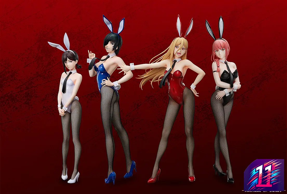 FREEing - TV Anime "Chainsaw Man" Himeno: Bunny Ver. 1/4 Complete Figure (Licensed)