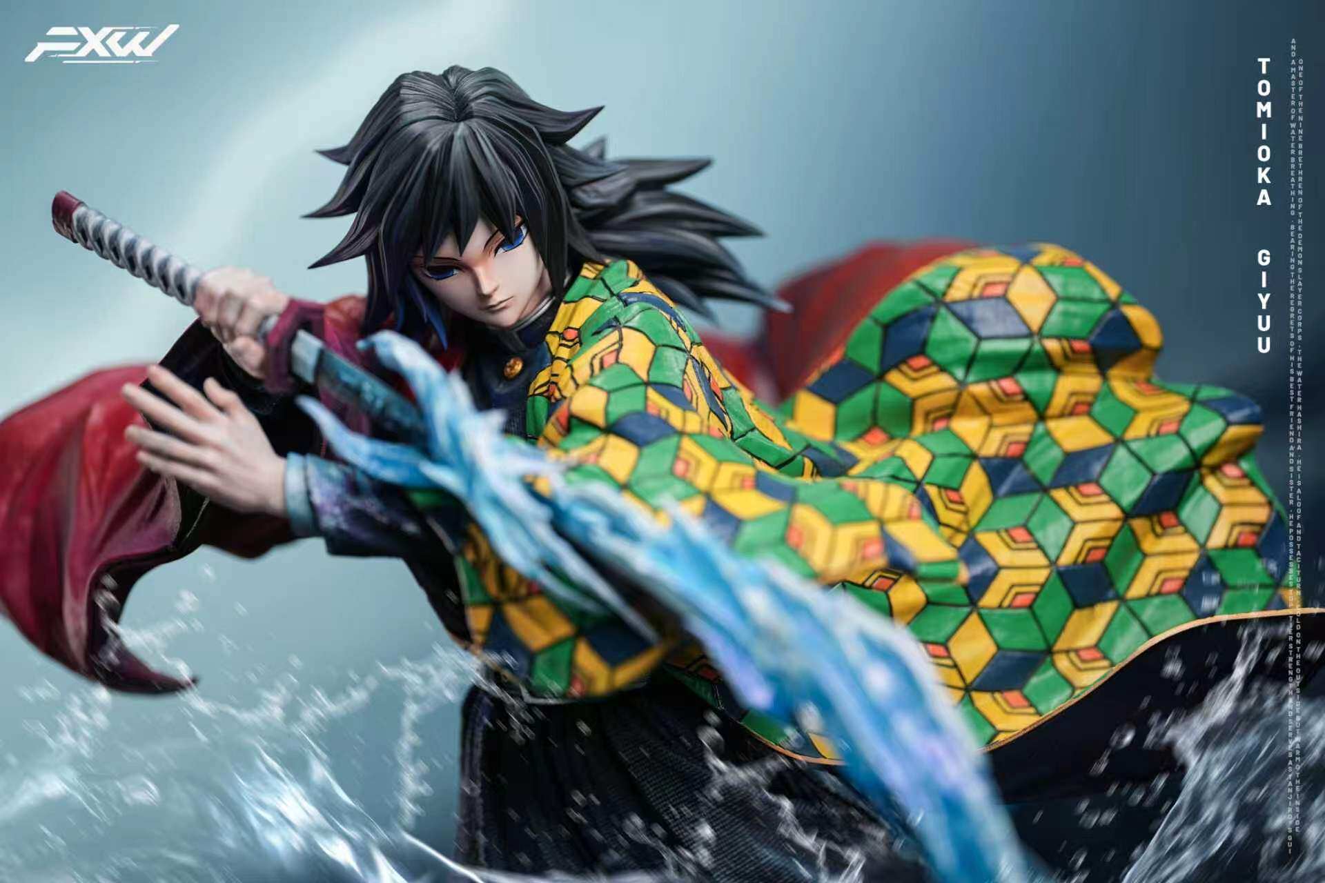 FXW Studio - Nine Hashira Series Water Hashira Giyu Tomioka Demon Slayer