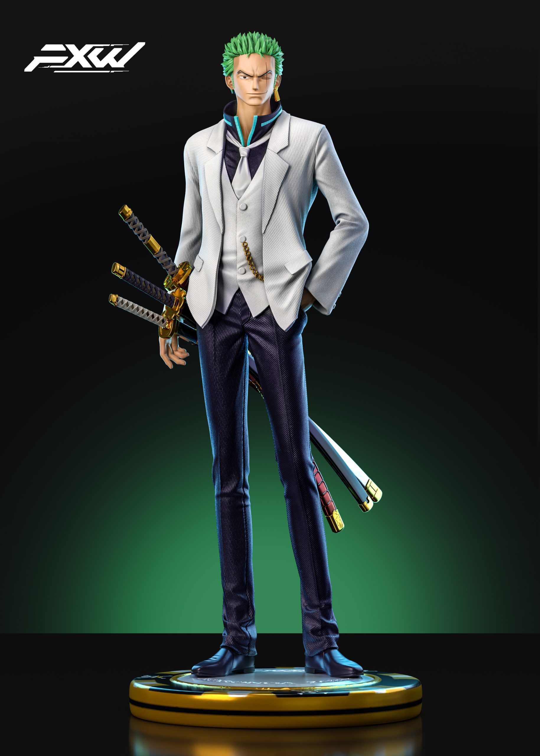 FXW Studio - ONE PIECE FILM GOLD series Roronoa Zoro