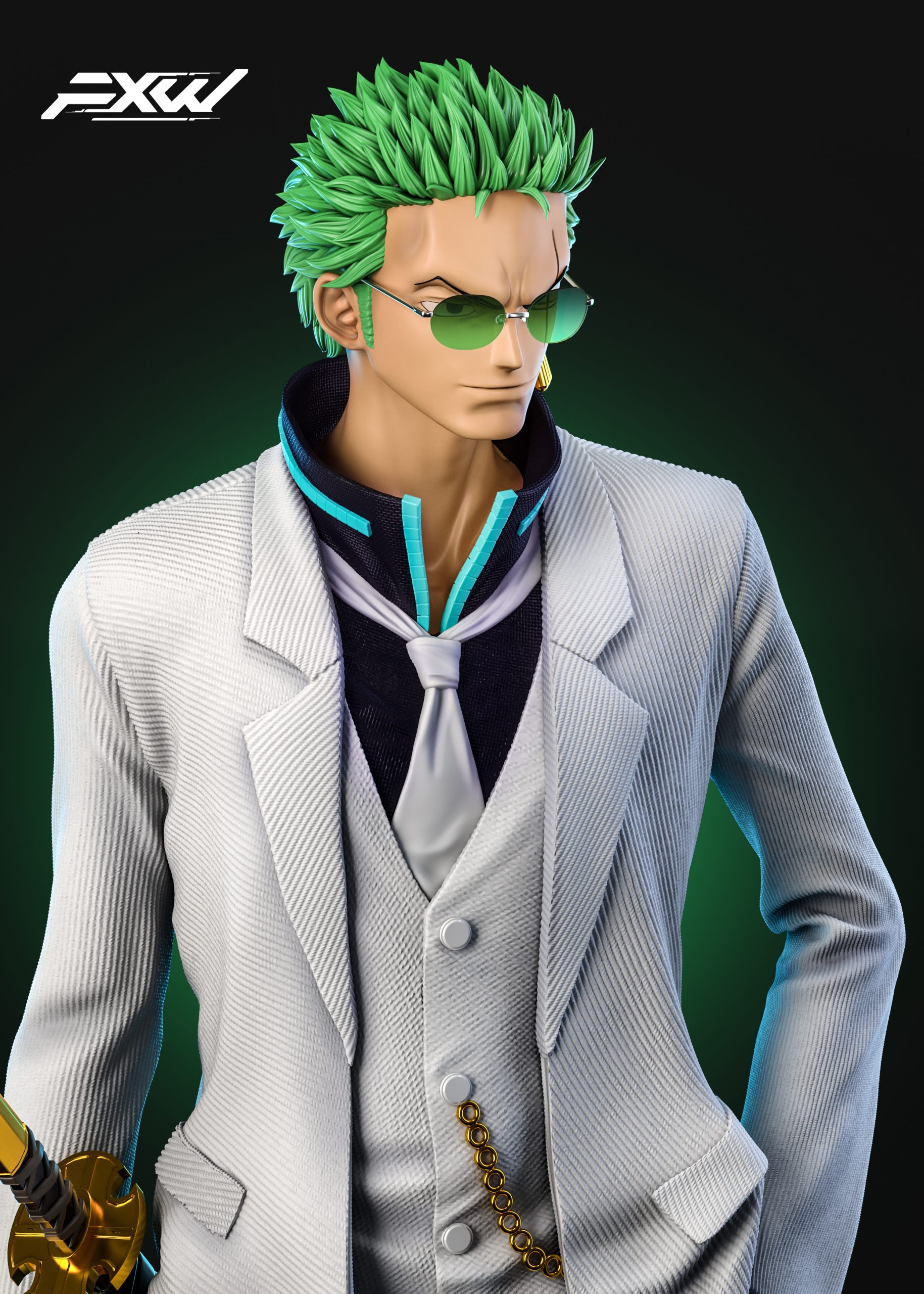 FXW Studio - ONE PIECE FILM GOLD series Roronoa Zoro