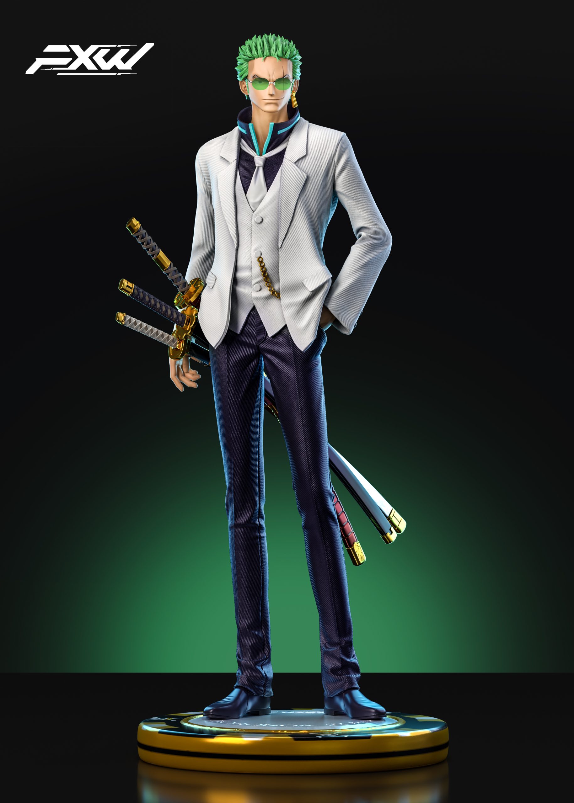 FXW Studio - ONE PIECE FILM GOLD series Roronoa Zoro