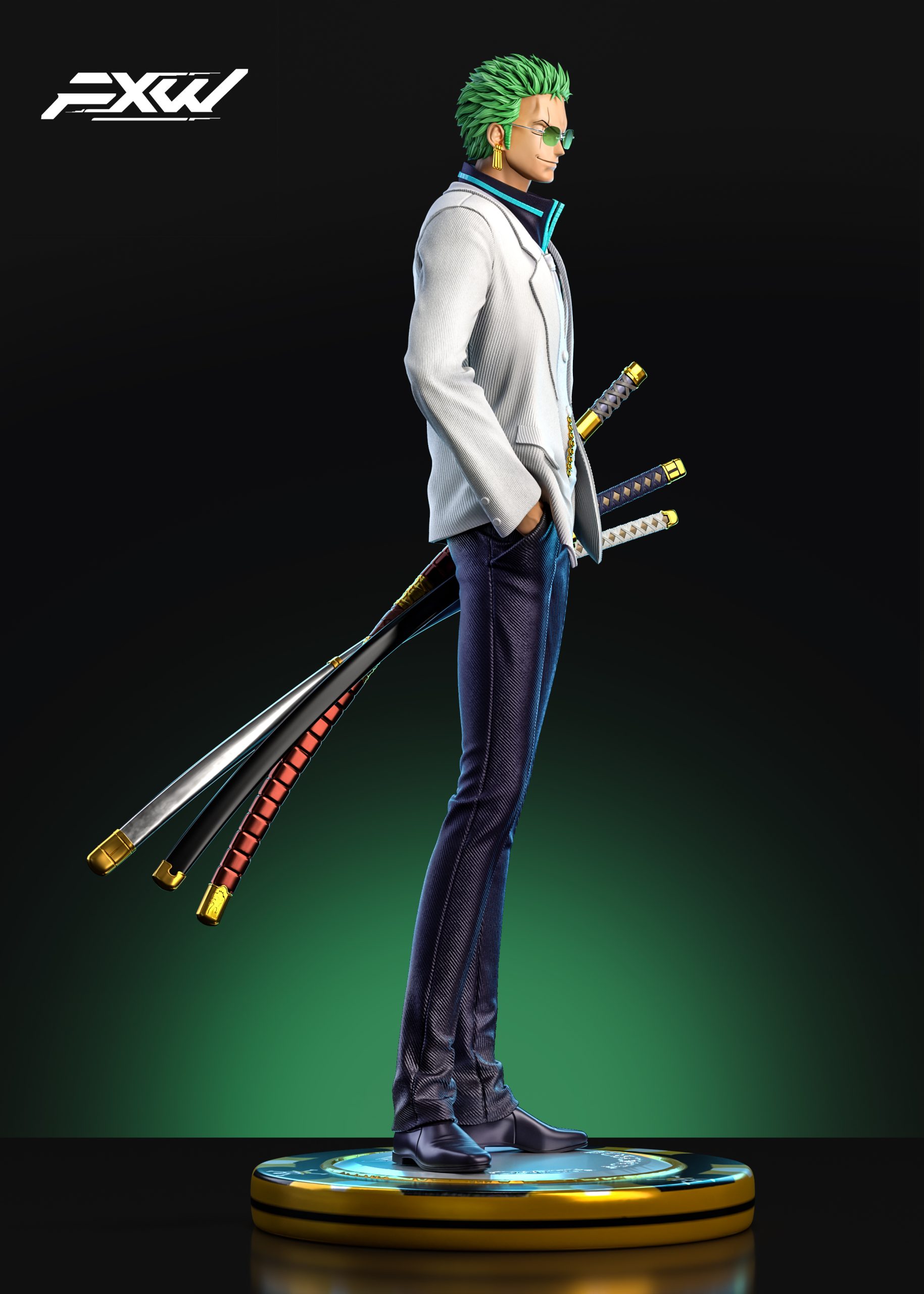 FXW Studio - ONE PIECE FILM GOLD series Roronoa Zoro