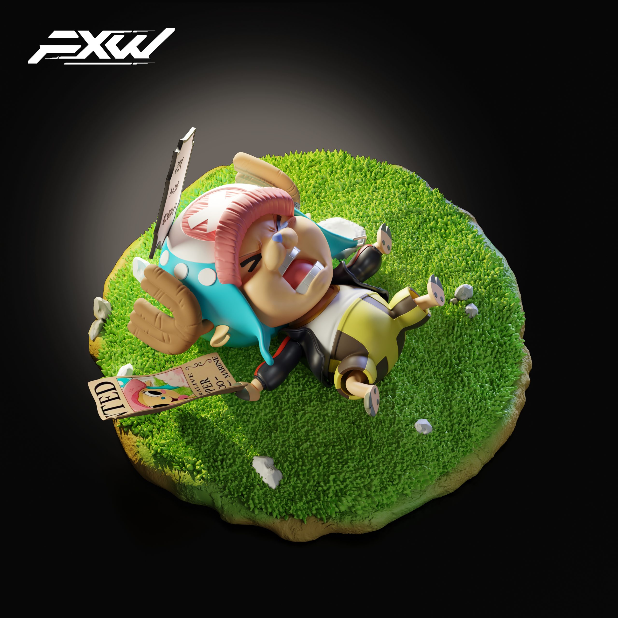 FXW Studio - One Piece Straw Hat Pirates I am not pet Tony Tony Chopper