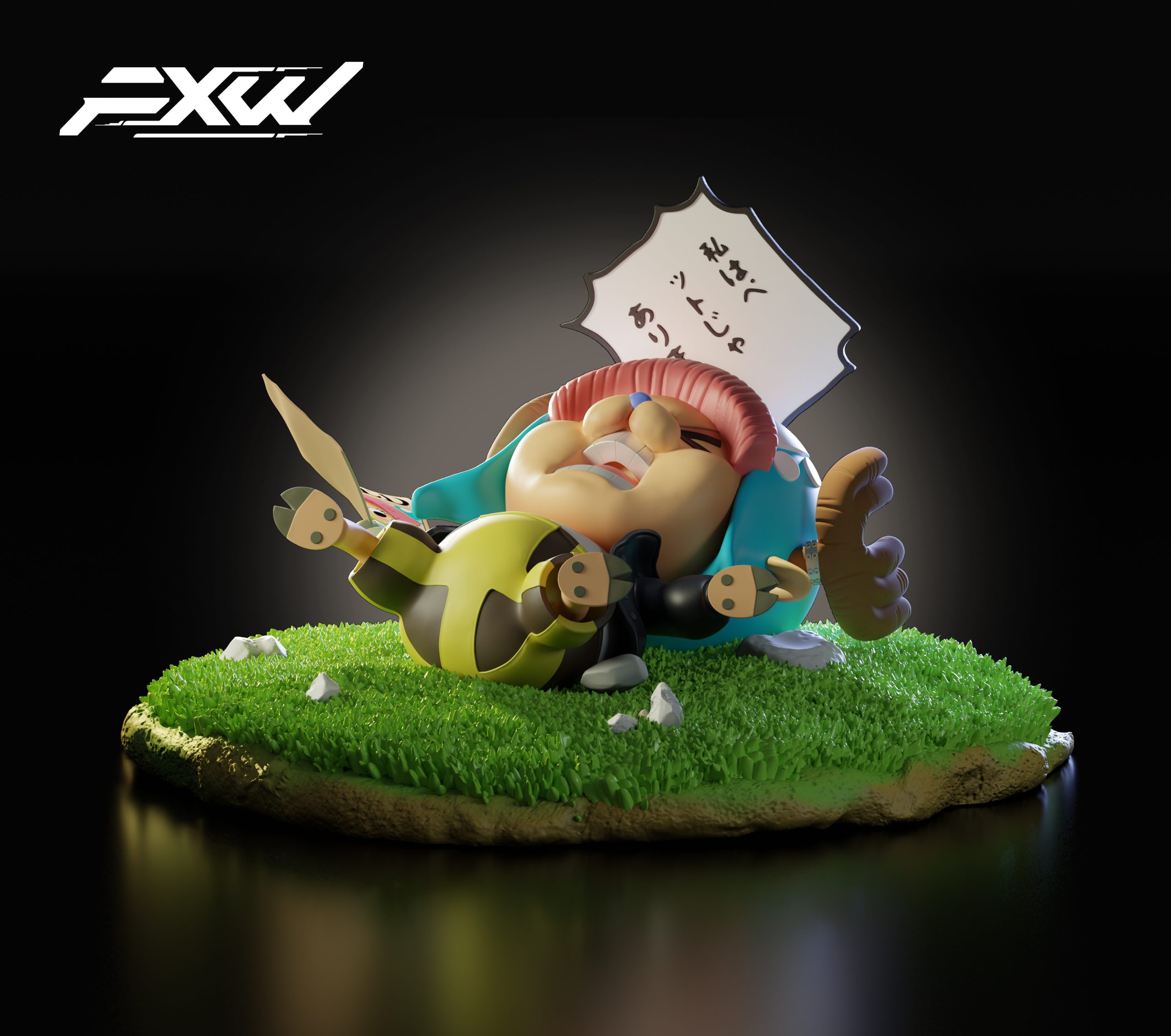 FXW Studio - One Piece Straw Hat Pirates I am not pet Tony Tony Chopper