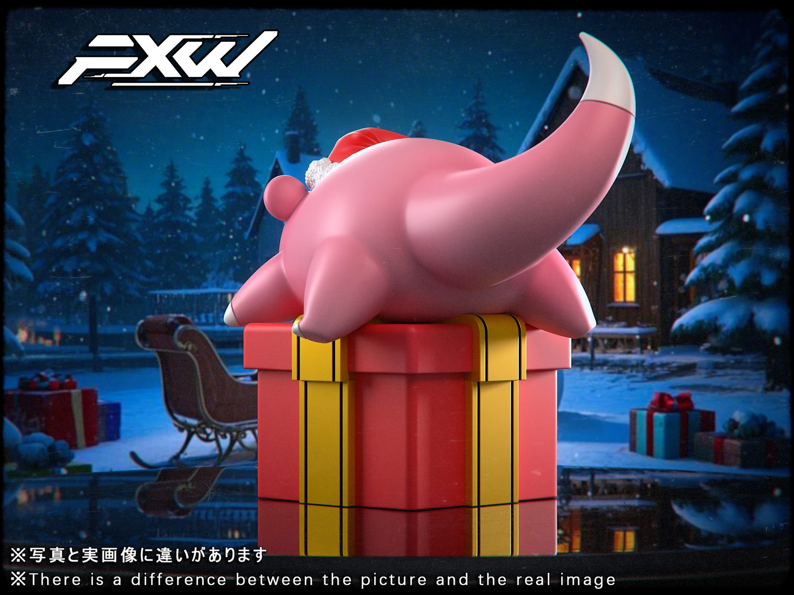 FXW Studio - Pokémon Christmas Gengar & Slowpoke