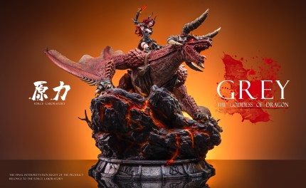 Force Studio - Original Dragon Daughter - Gray Force Studio - Original Dragon Daughter - Gray