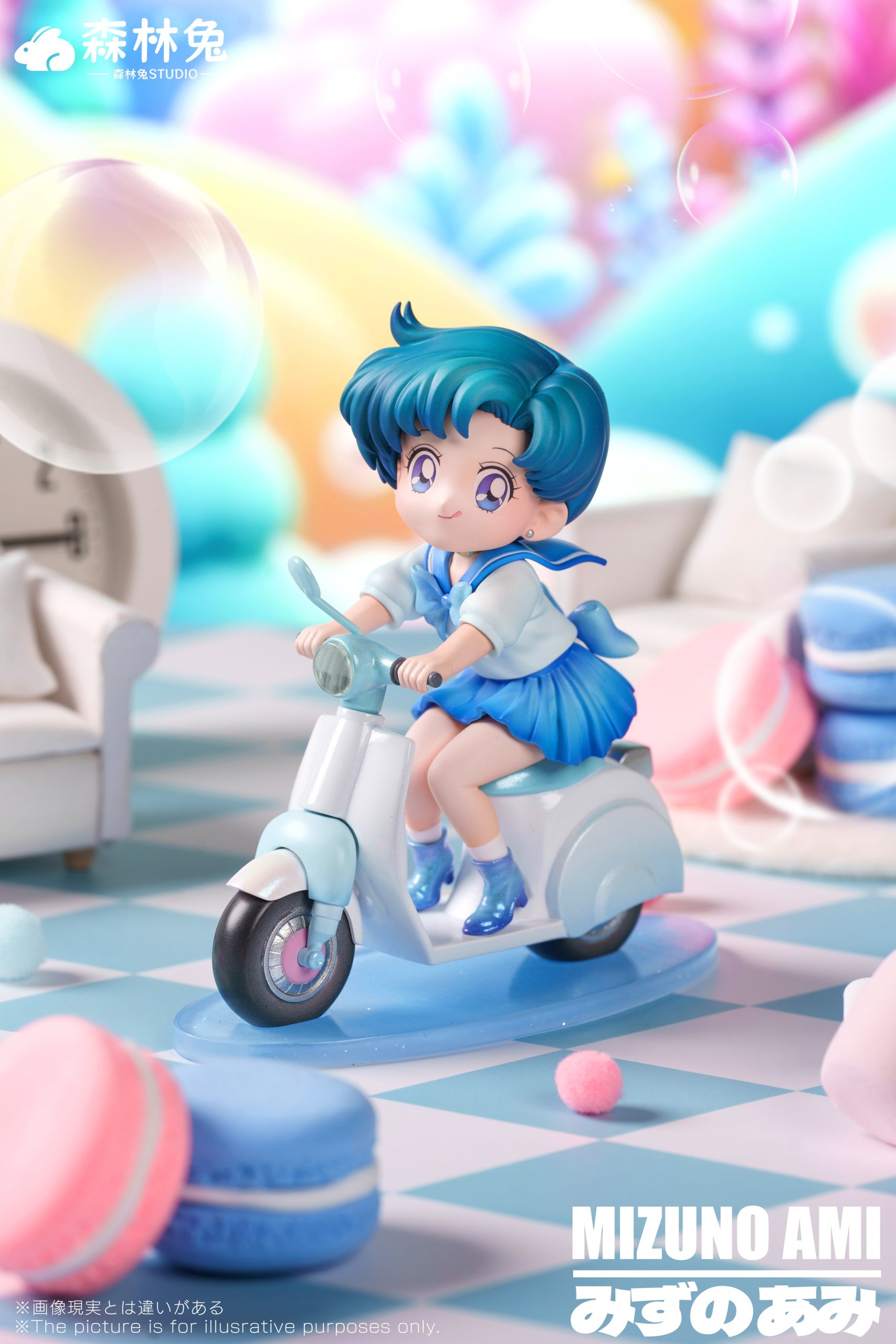 Forest Rabbit Studio – Sailor Moon Pretty Girl Scooter #2 Mizuno