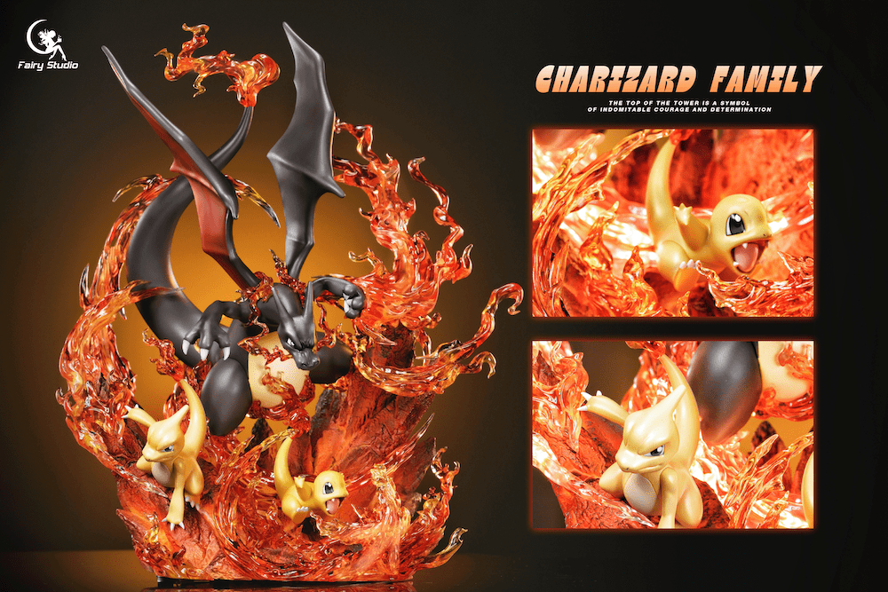 Fairy Studio - Pokémon Evolution Group Series #1 First partner Pokémon Charizard