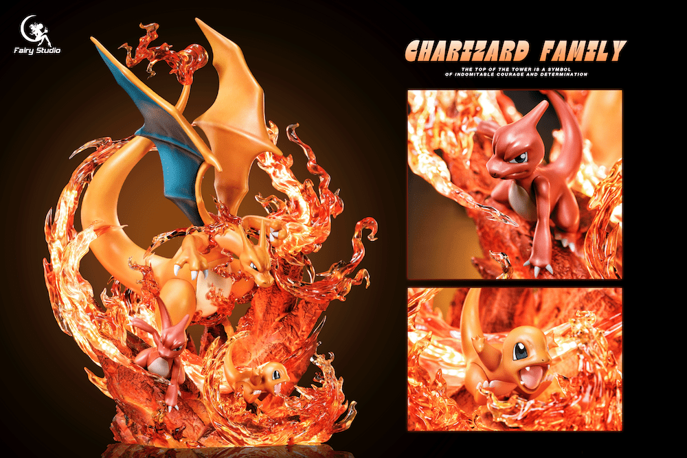 Fairy Studio - Pokémon Evolution Group Series #1 First partner Pokémon Charizard