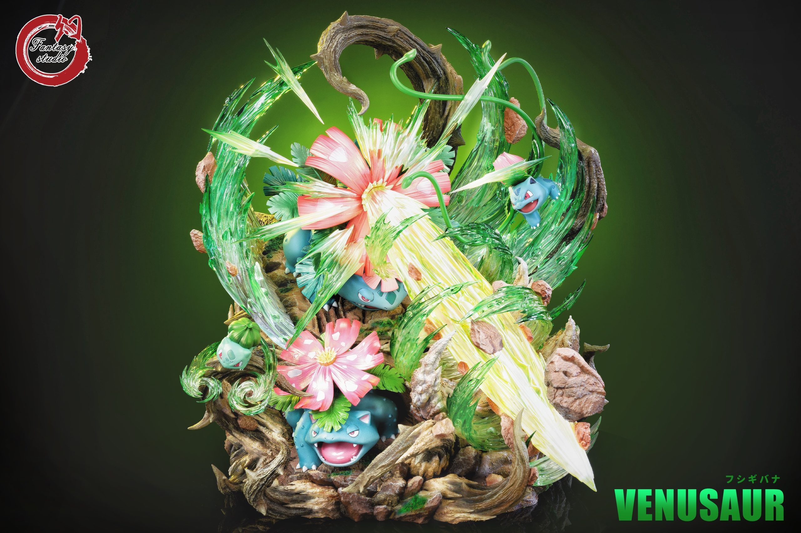 Fantasy Studio Pokemon Venusaur Evolution Set