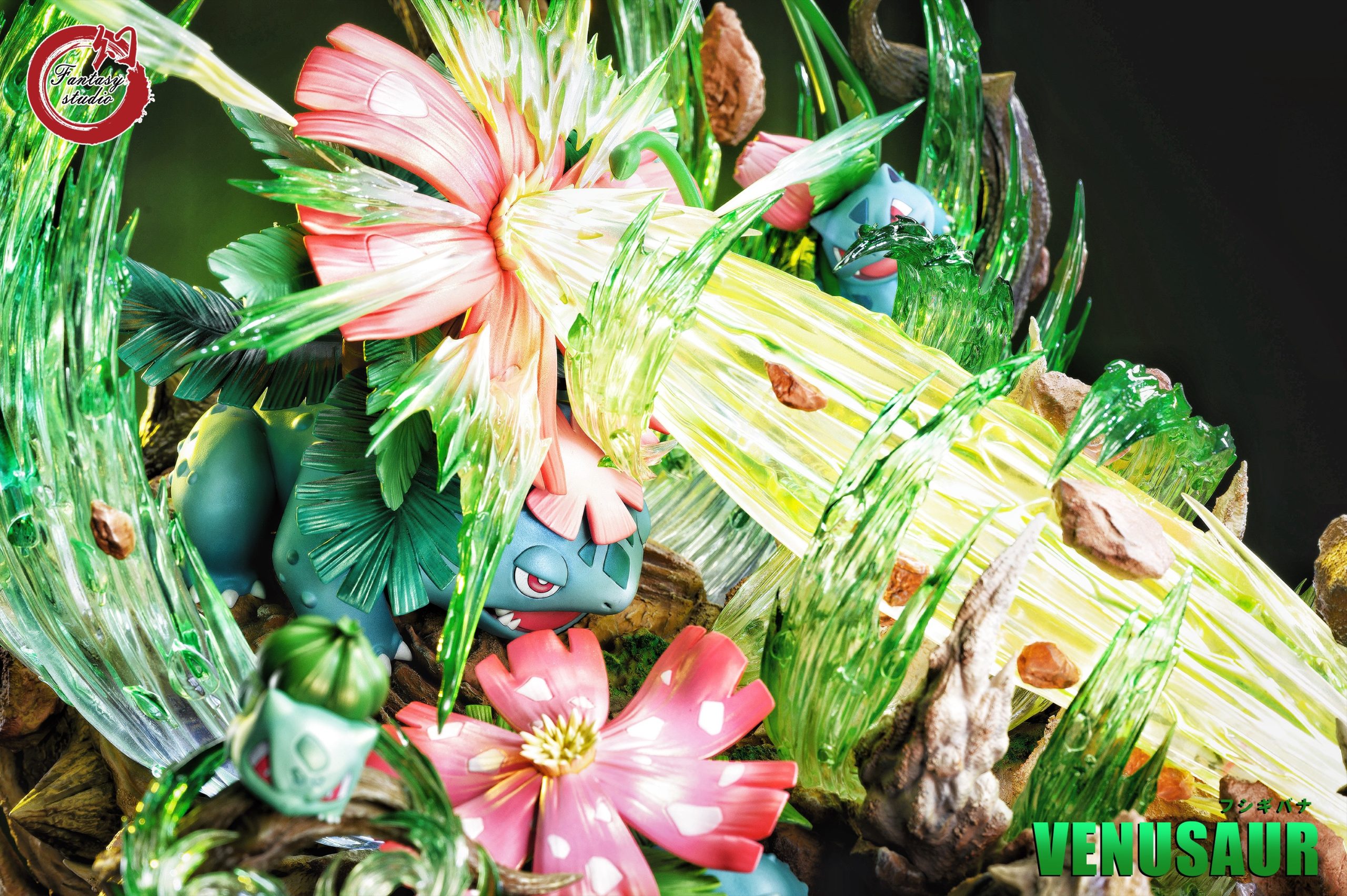 Fantasy Studio Pokemon Venusaur Evolution Set