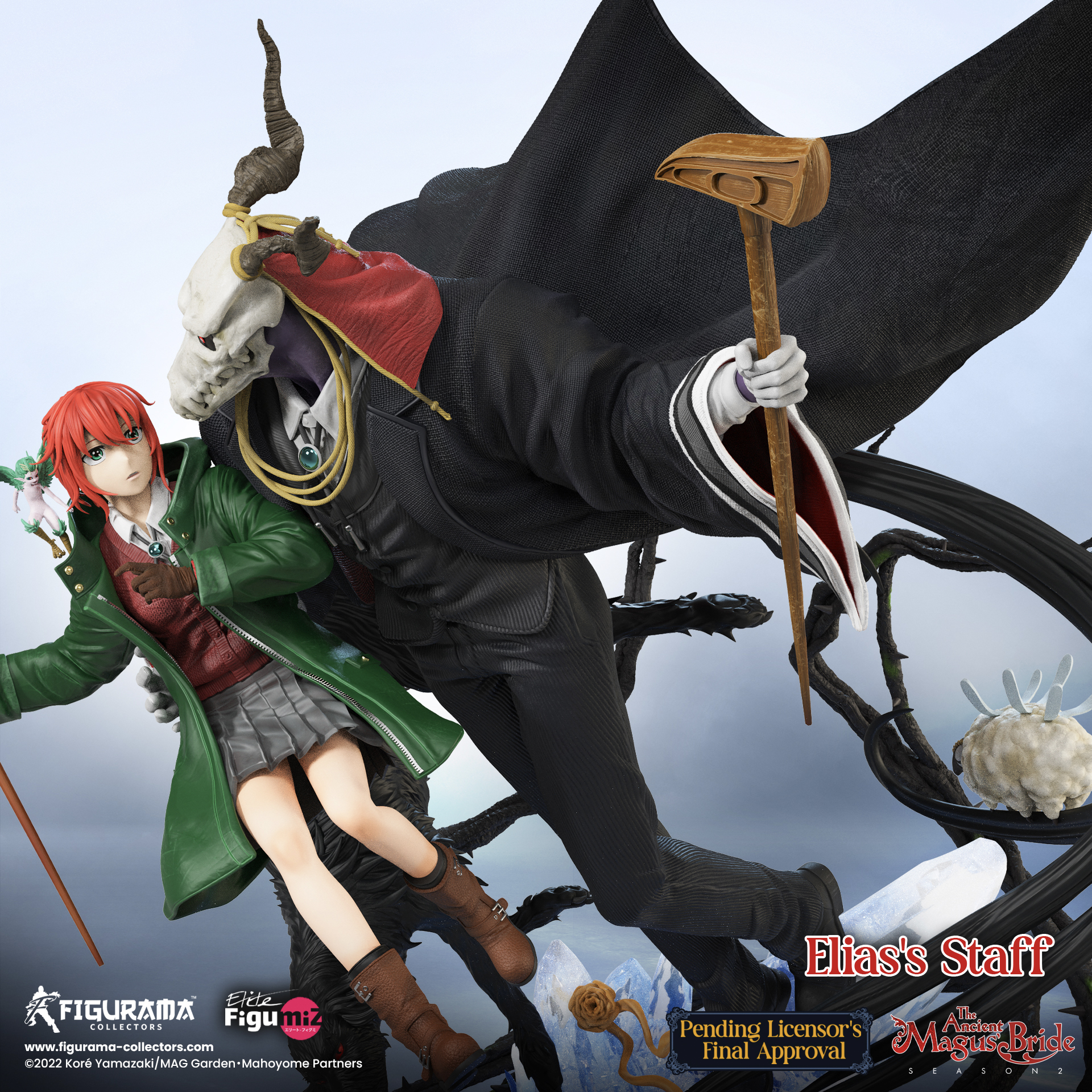 Figurama Studio - The Ancient Magus%27 Bride Chise Hatori & Elias Ainsworth Statue （Licensed)