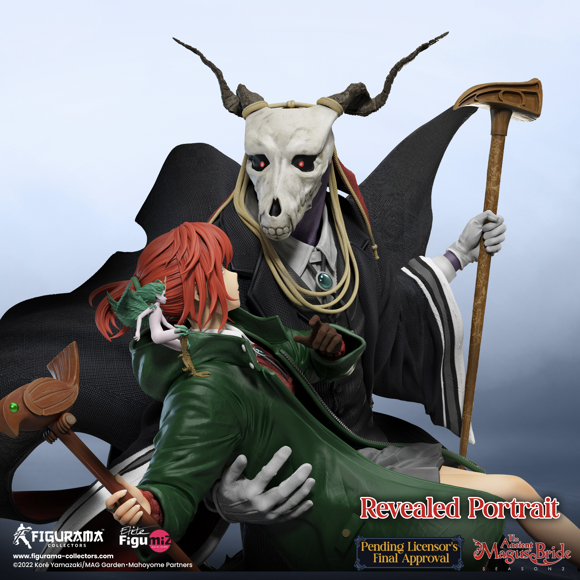 Figurama Studio - The Ancient Magus%27 Bride Chise Hatori & Elias Ainsworth Statue （Licensed)