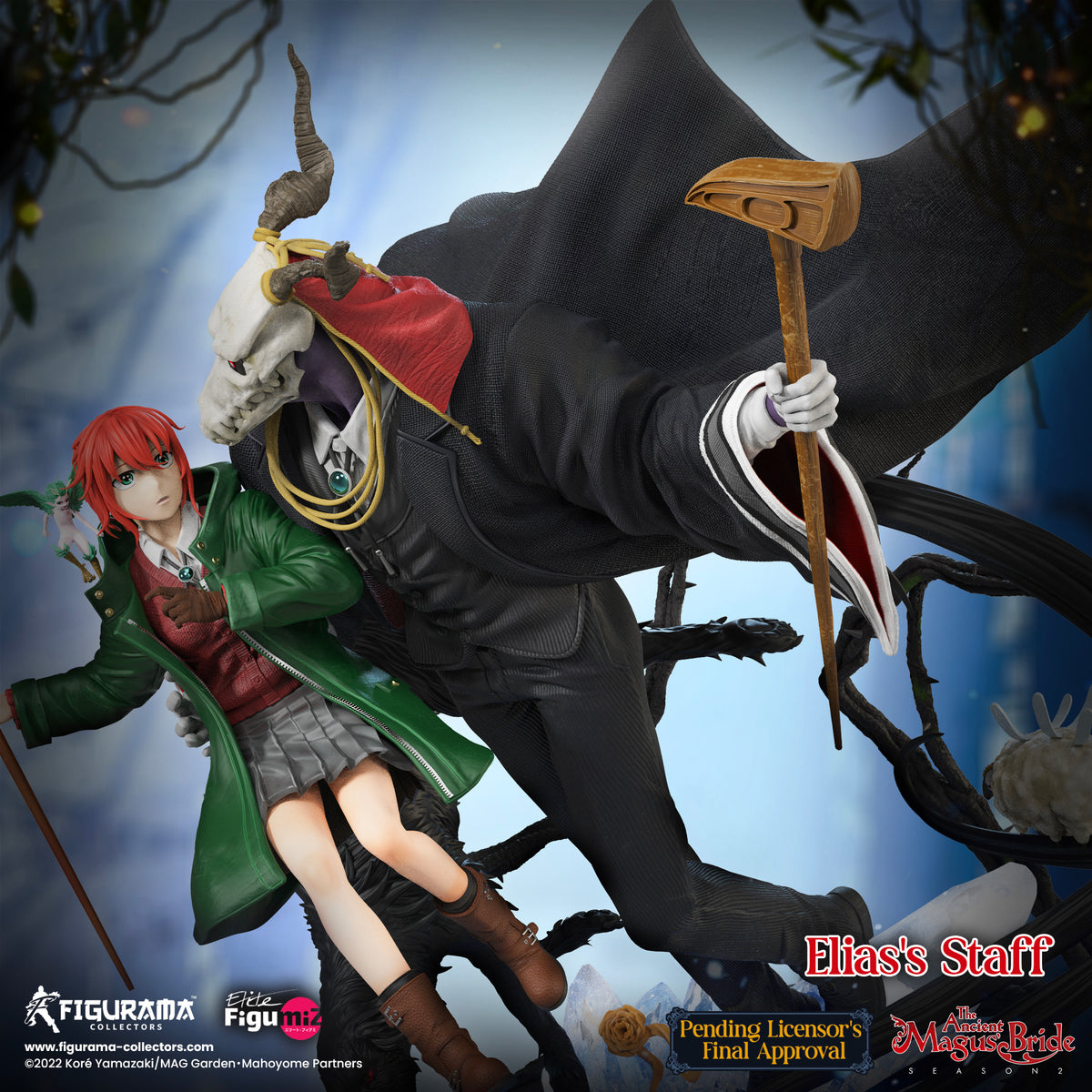 Figurama Studio - The Ancient Magus%27 Bride Chise Hatori & Elias Ainsworth Statue （Licensed)
