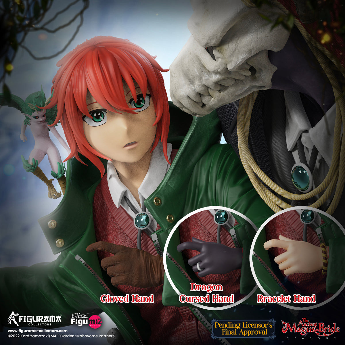 Figurama Studio - The Ancient Magus%27 Bride Chise Hatori & Elias Ainsworth Statue （Licensed)