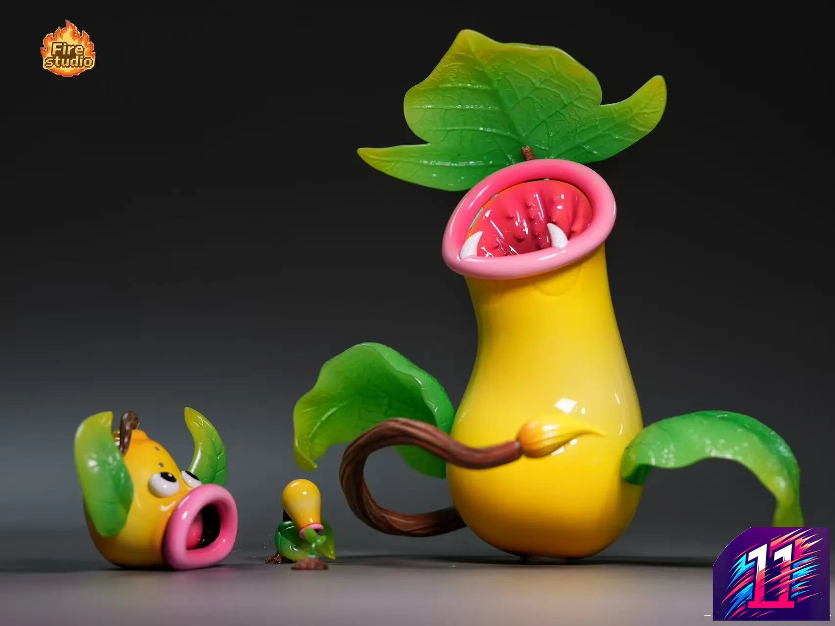 Fire Studio - Victreebel Evolution Group Pokémon