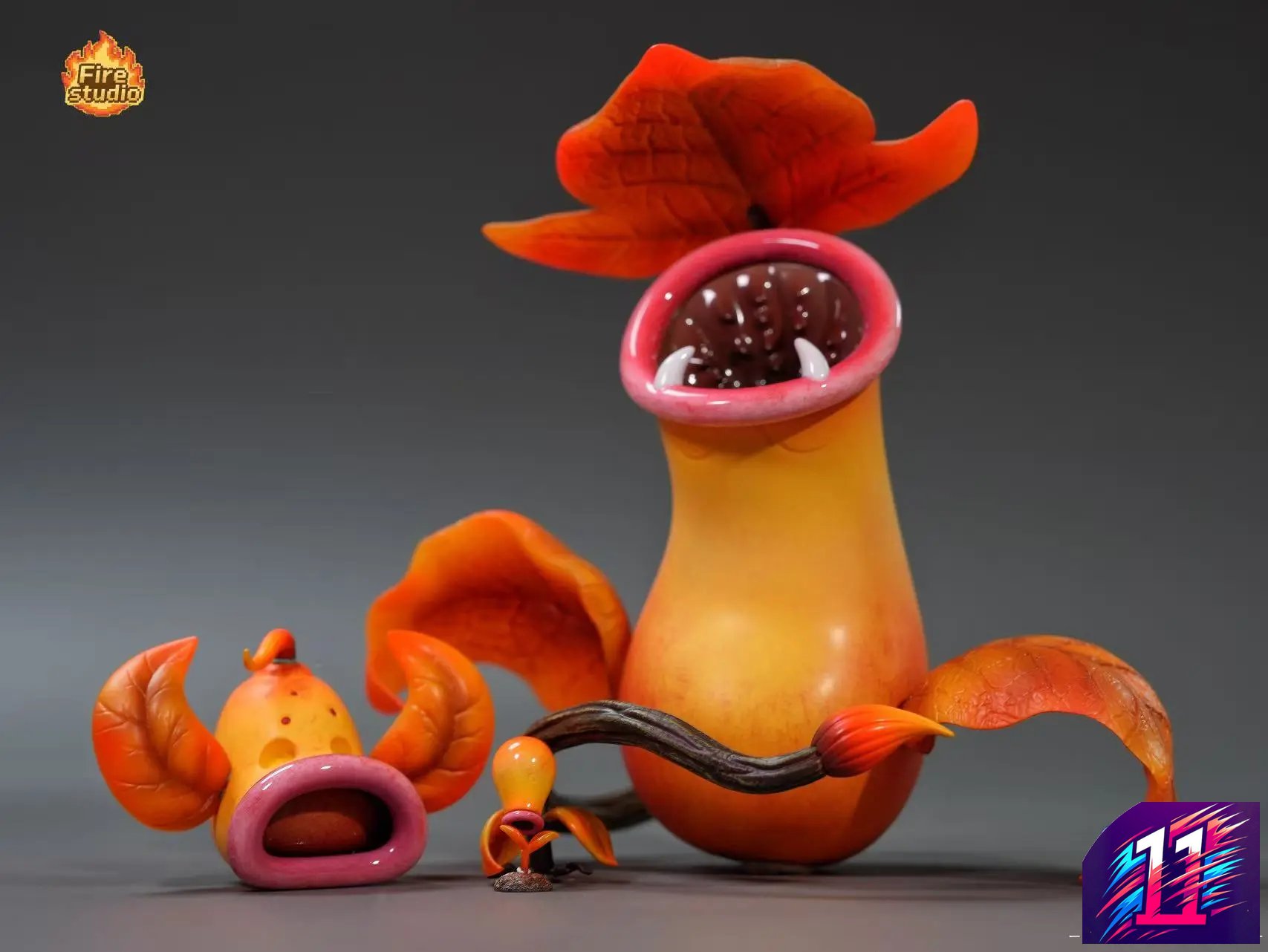 Fire Studio - Victreebel Evolution Group Pokémon