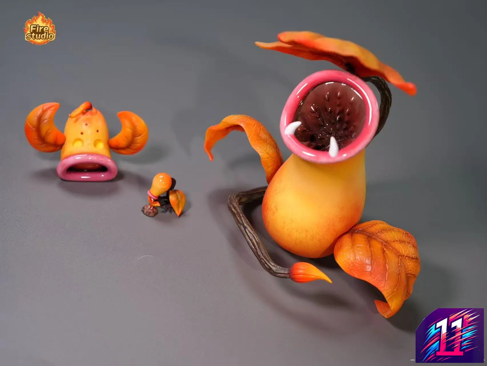 Fire Studio - Victreebel Evolution Group Pokémon