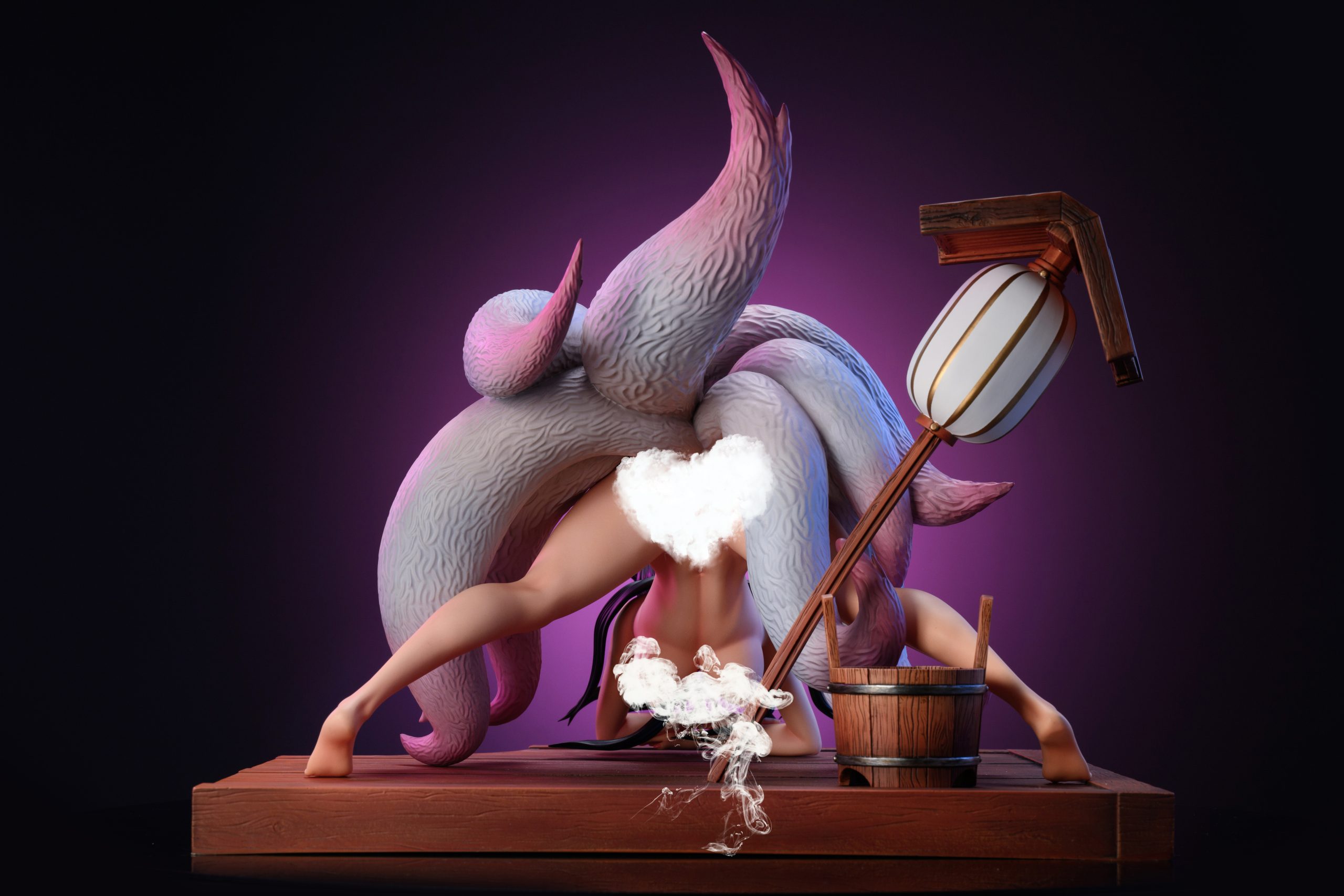 Fireball Studio - League of Legends Nine tailed Fox Ahri