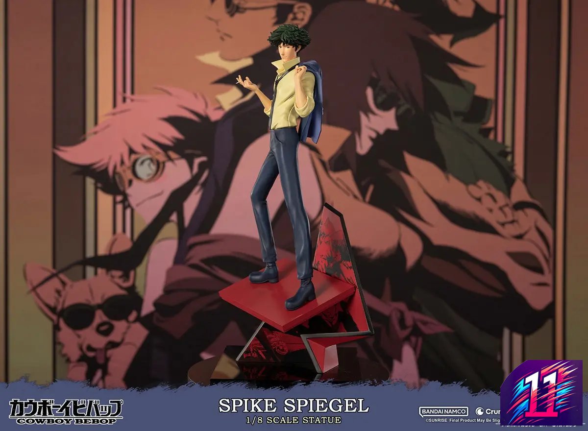 First 4 Figures - Cowboy Bebop - Spike Spiegel 1/8 Statue CBSPS8ST (Licensed)