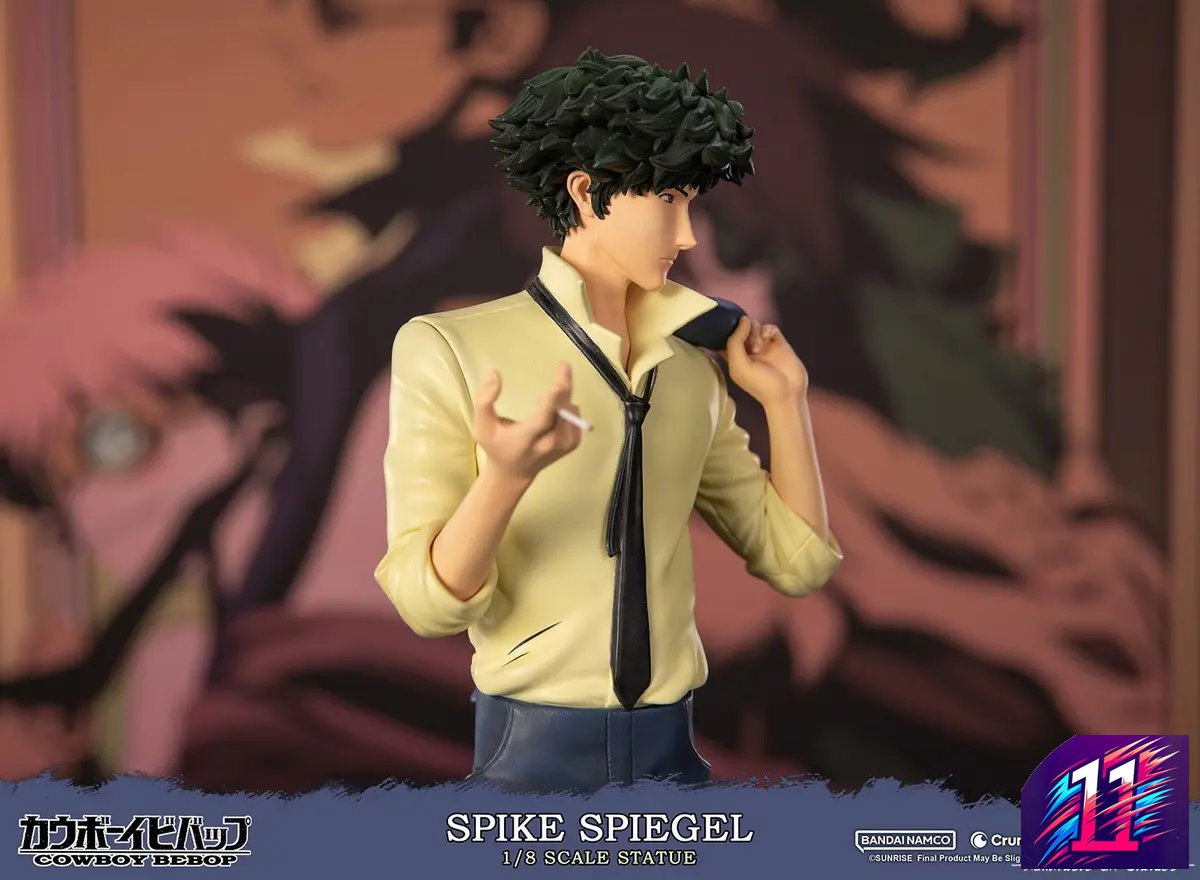 First 4 Figures - Cowboy Bebop - Spike Spiegel 1/8 Statue CBSPS8ST (Licensed)