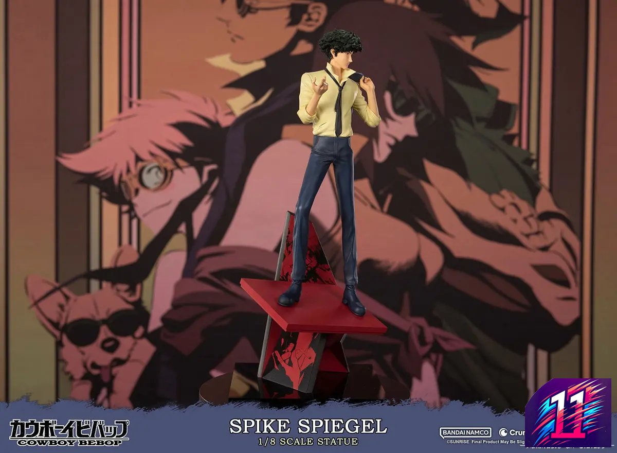 First 4 Figures - Cowboy Bebop - Spike Spiegel 1/8 Statue CBSPS8ST (Licensed)