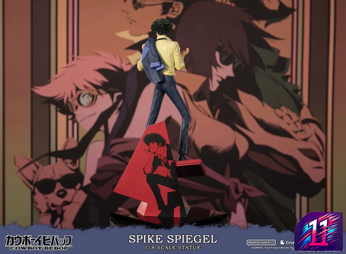 First 4 Figures - Cowboy Bebop - Spike Spiegel 1/8 Statue CBSPS8ST (Licensed)