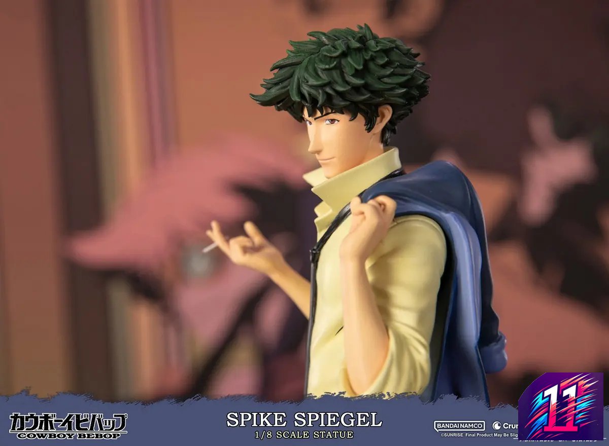 First 4 Figures - Cowboy Bebop - Spike Spiegel 1/8 Statue CBSPS8ST (Licensed)