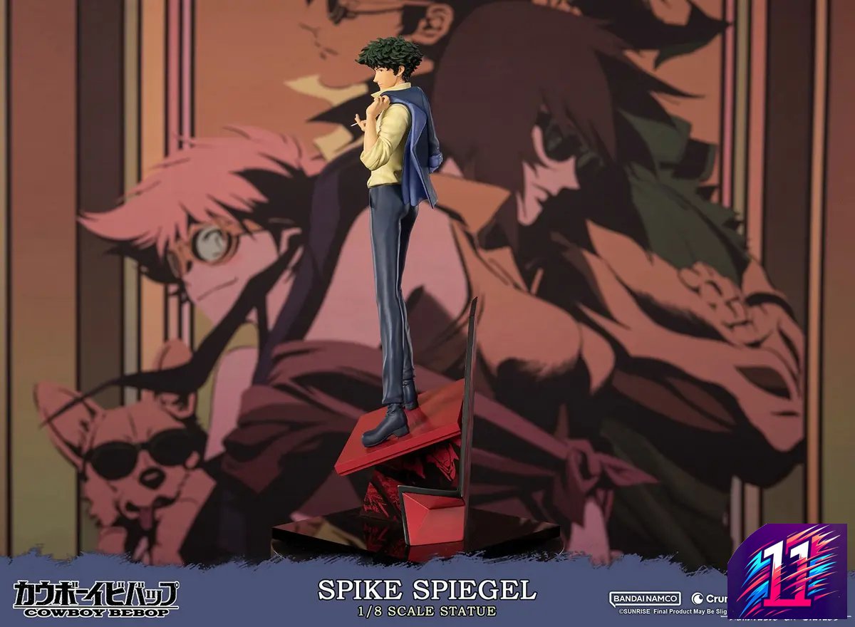 First 4 Figures - Cowboy Bebop - Spike Spiegel 1/8 Statue CBSPS8ST (Licensed)