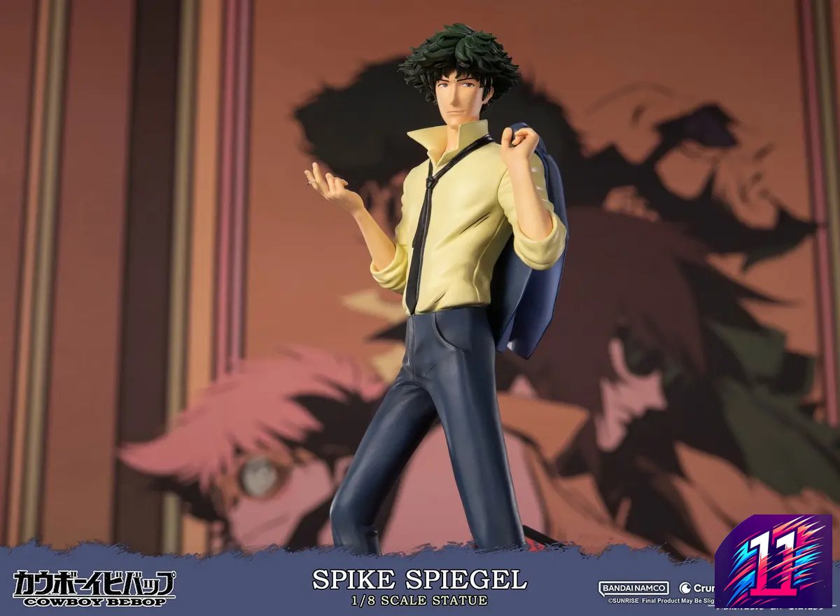 First 4 Figures - Cowboy Bebop - Spike Spiegel 1/8 Statue CBSPS8ST (Licensed)