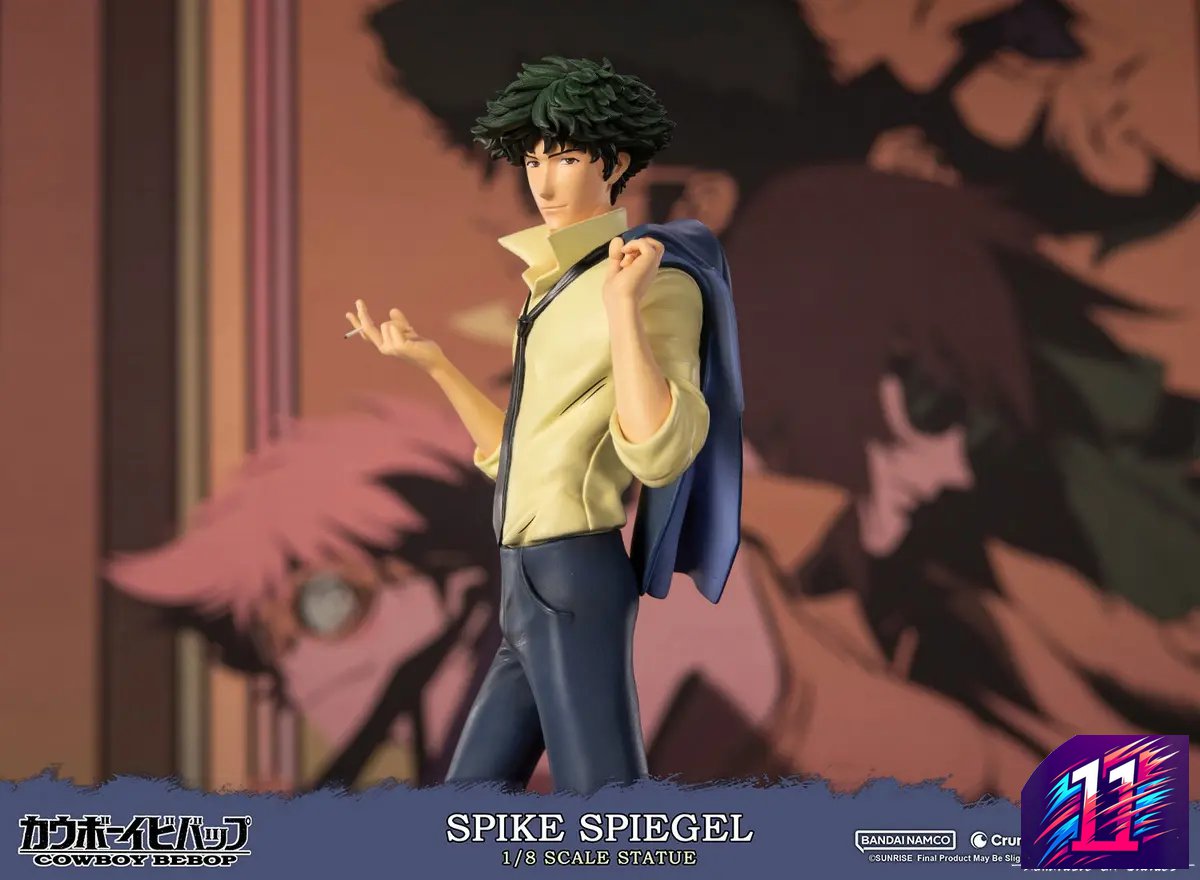 First 4 Figures - Cowboy Bebop - Spike Spiegel 1/8 Statue CBSPS8ST (Licensed)