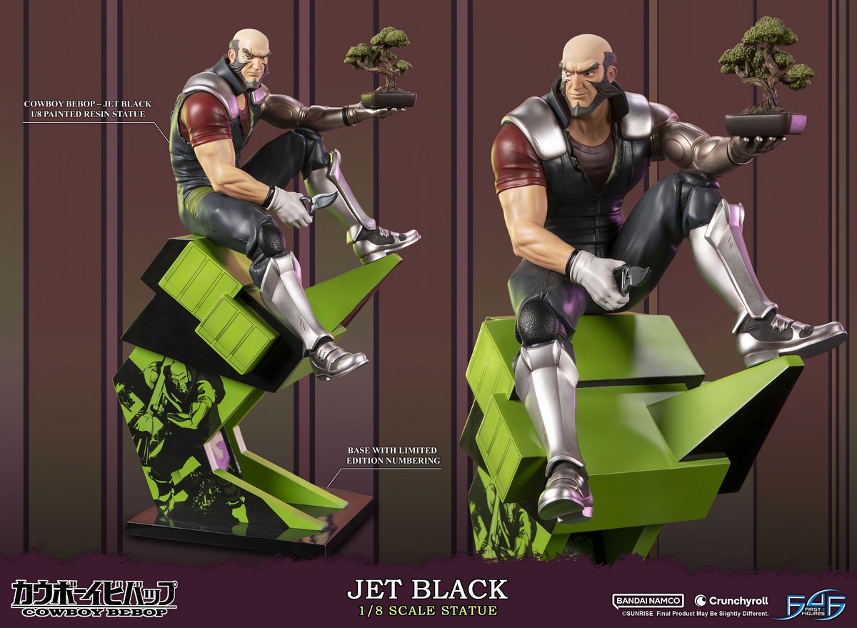First 4 Figures - Cowboy Bebop 1/8 CBJET8ST Jet Black (Licensed)