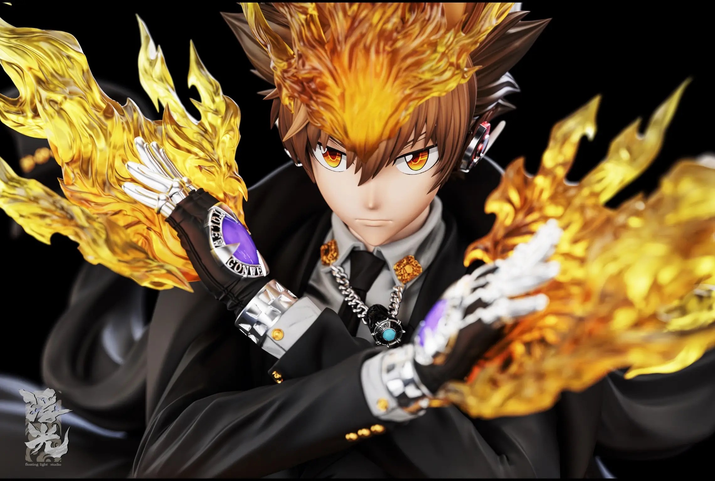 Floating Light Studio - Katekyo Hitman Reborn Tsunayoshi Sawada 1/6 Scale Figure