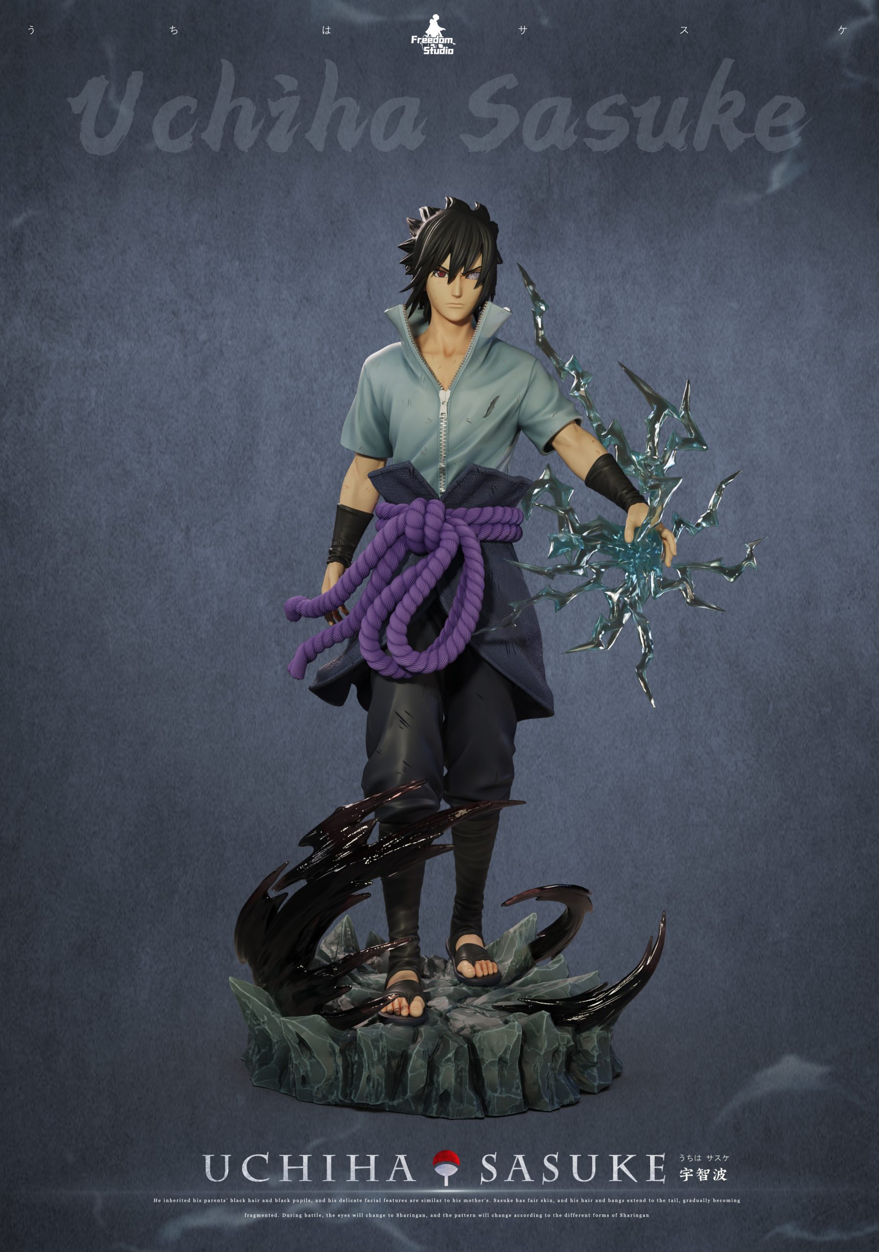 Freedom Studio - Naruto Series 02 Uchiha Sasuke