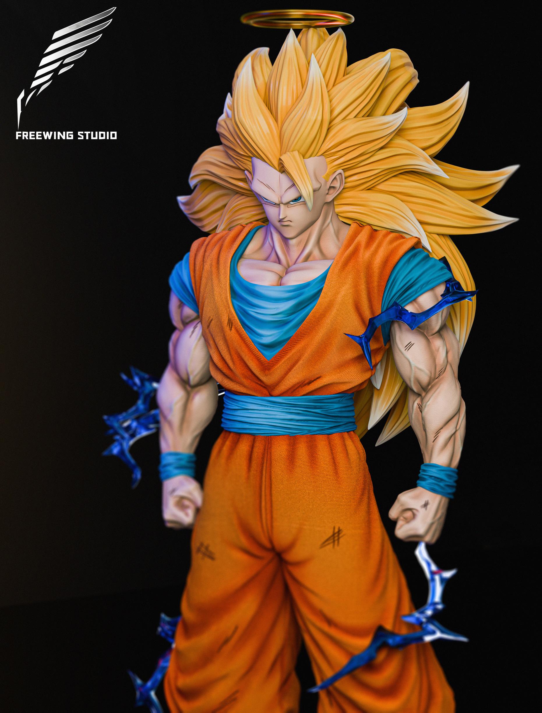 Freewing Studio - Dragon Ball Super Saiyan 3 Son Goku
