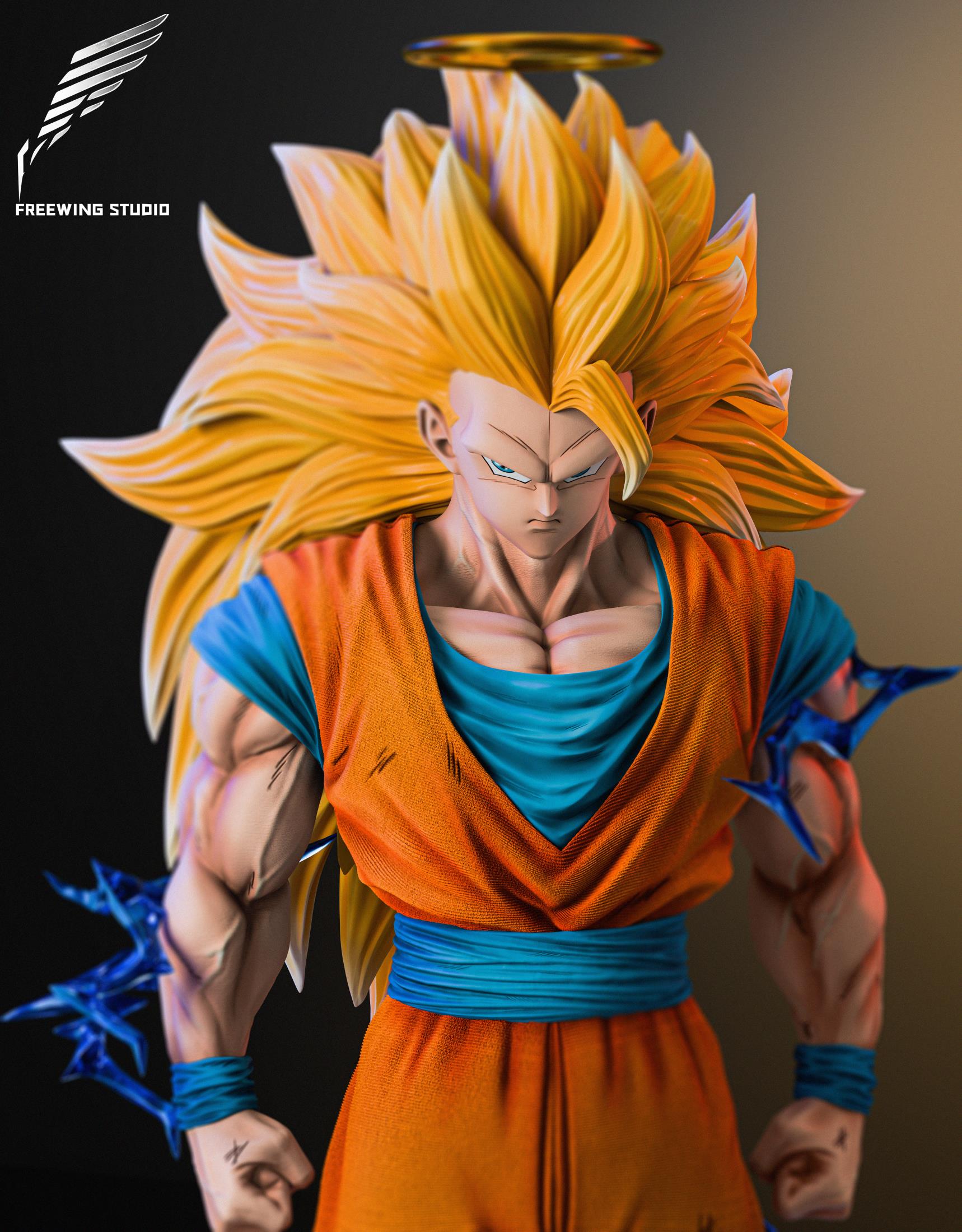Freewing Studio - Dragon Ball Super Saiyan 3 Son Goku