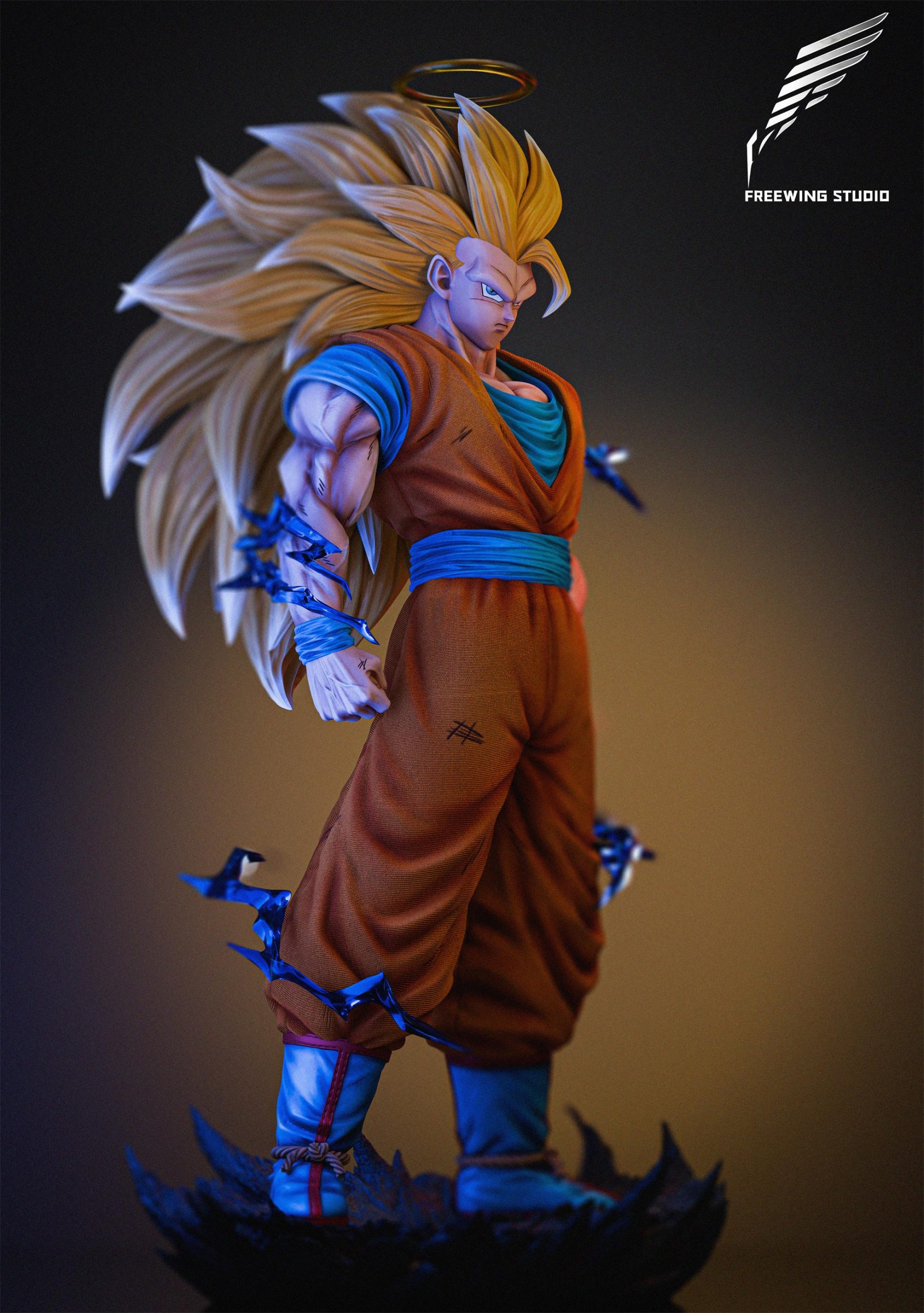Freewing Studio - Dragon Ball Super Saiyan 3 Son Goku
