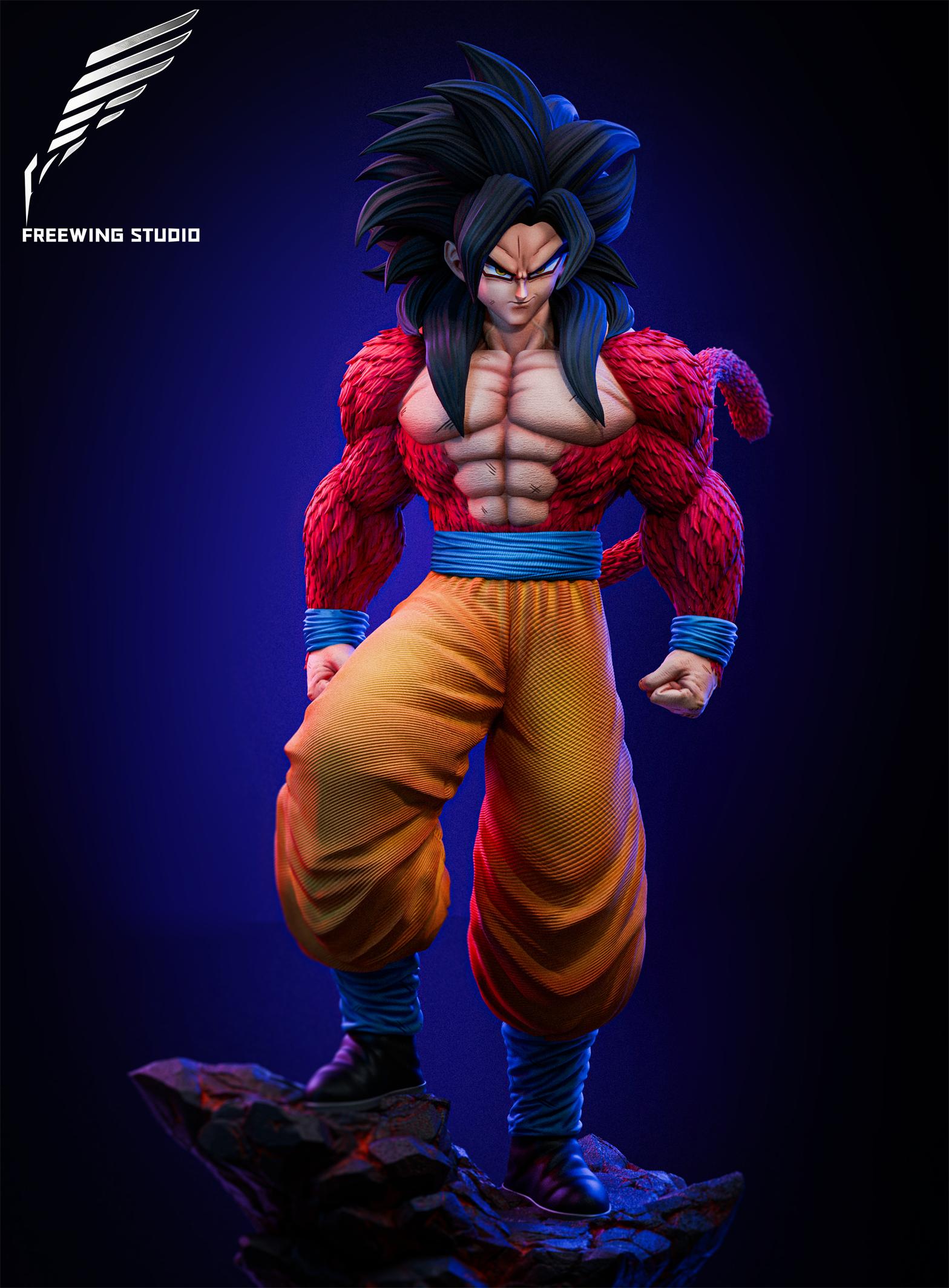 Freewing Studio - Dragon Ball Super Saiyan 4 Son Goku