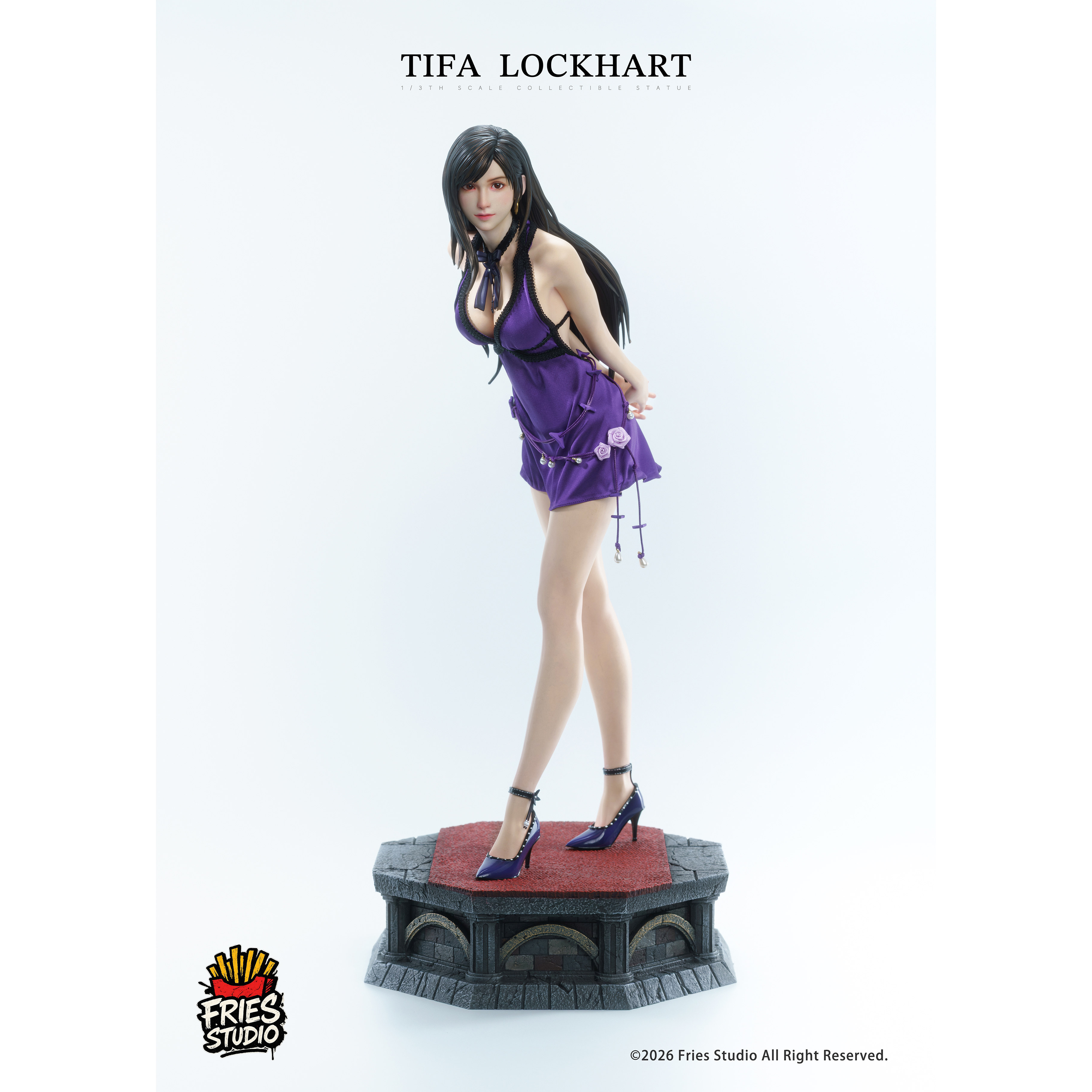 Fries Studio - Tifa Lockhart Purple Dress Ver. Final Fantasy