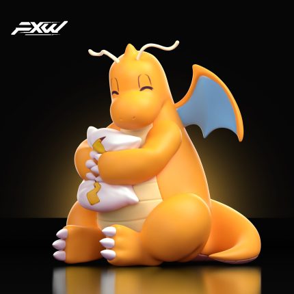 Fxw Studio - Pok??mon Dragonite holding a pillow Fxw Studio - Pok??mon Dragonite holding a pillow
