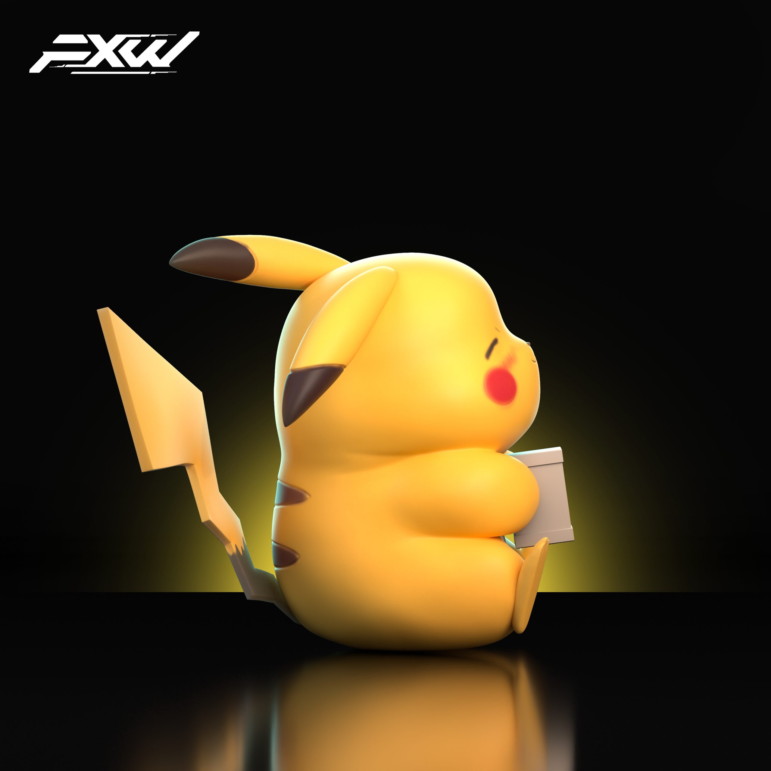 Fxw Studio – Pokémon fat Pikachu - elevenGK Anime Collectibles