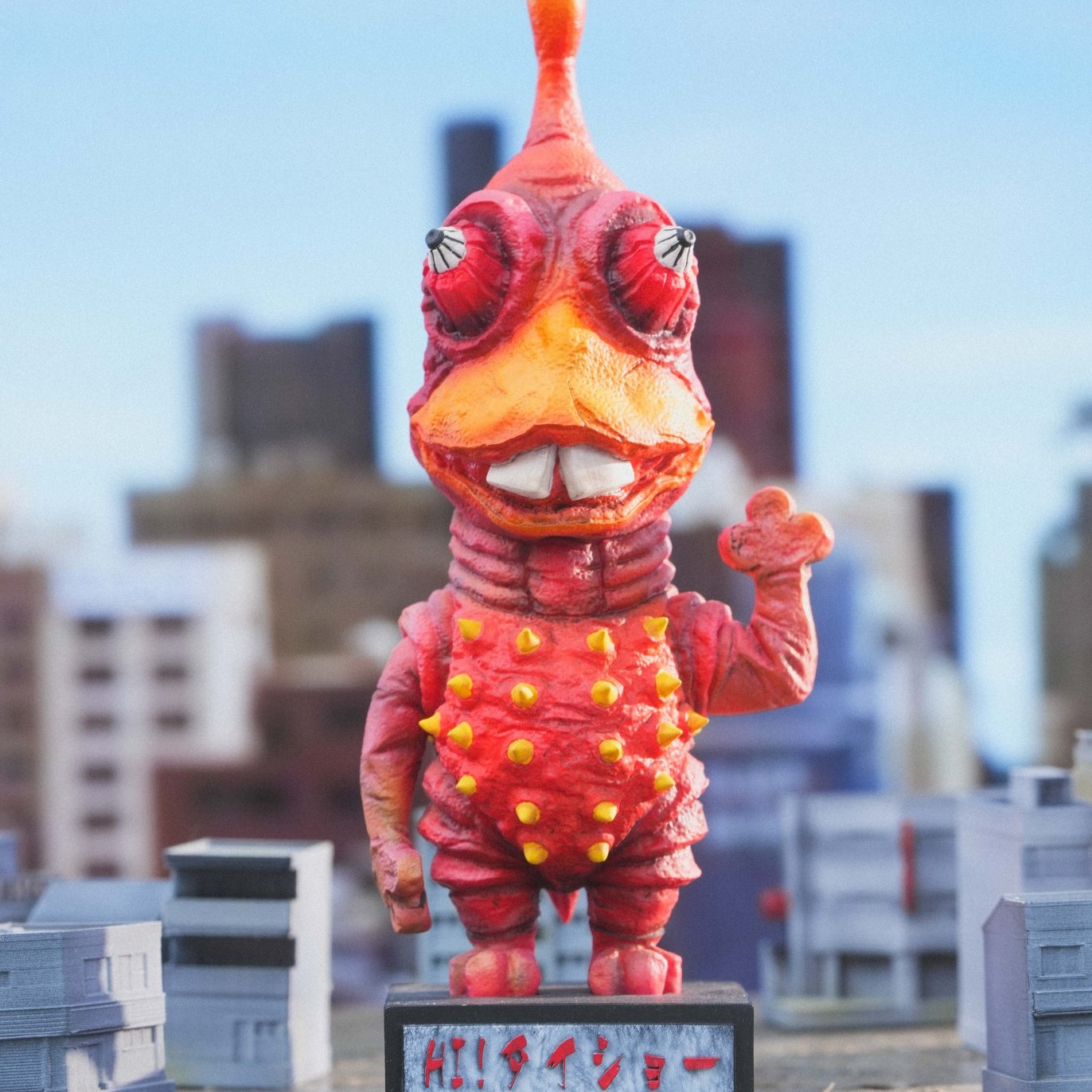 KAIJUU TANDO Studio - Pigmon X Taishoh X Kanegon Ultraman